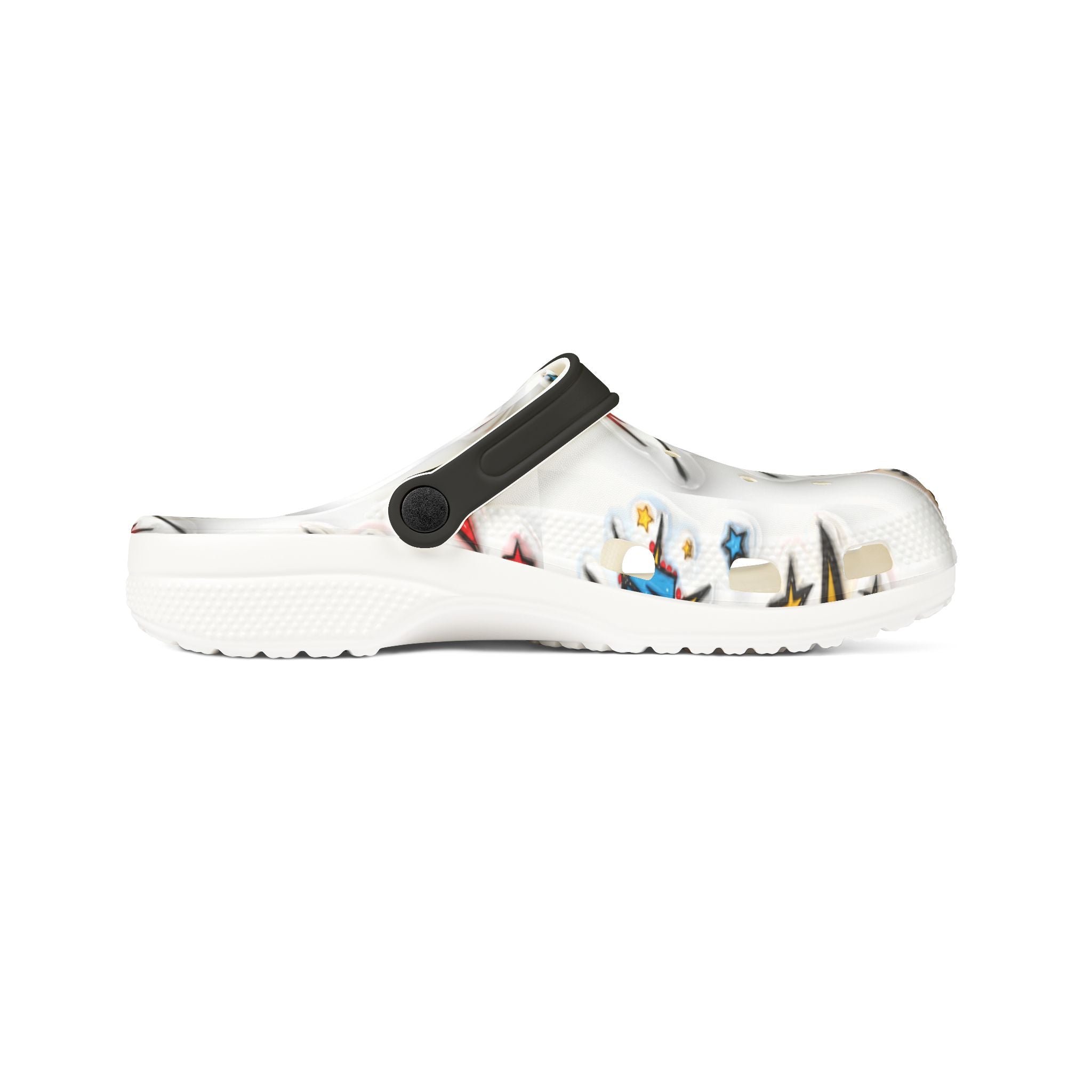 Shoes: Super Dad, Personalizable EVA Foam Shoes, Comfy Slippers