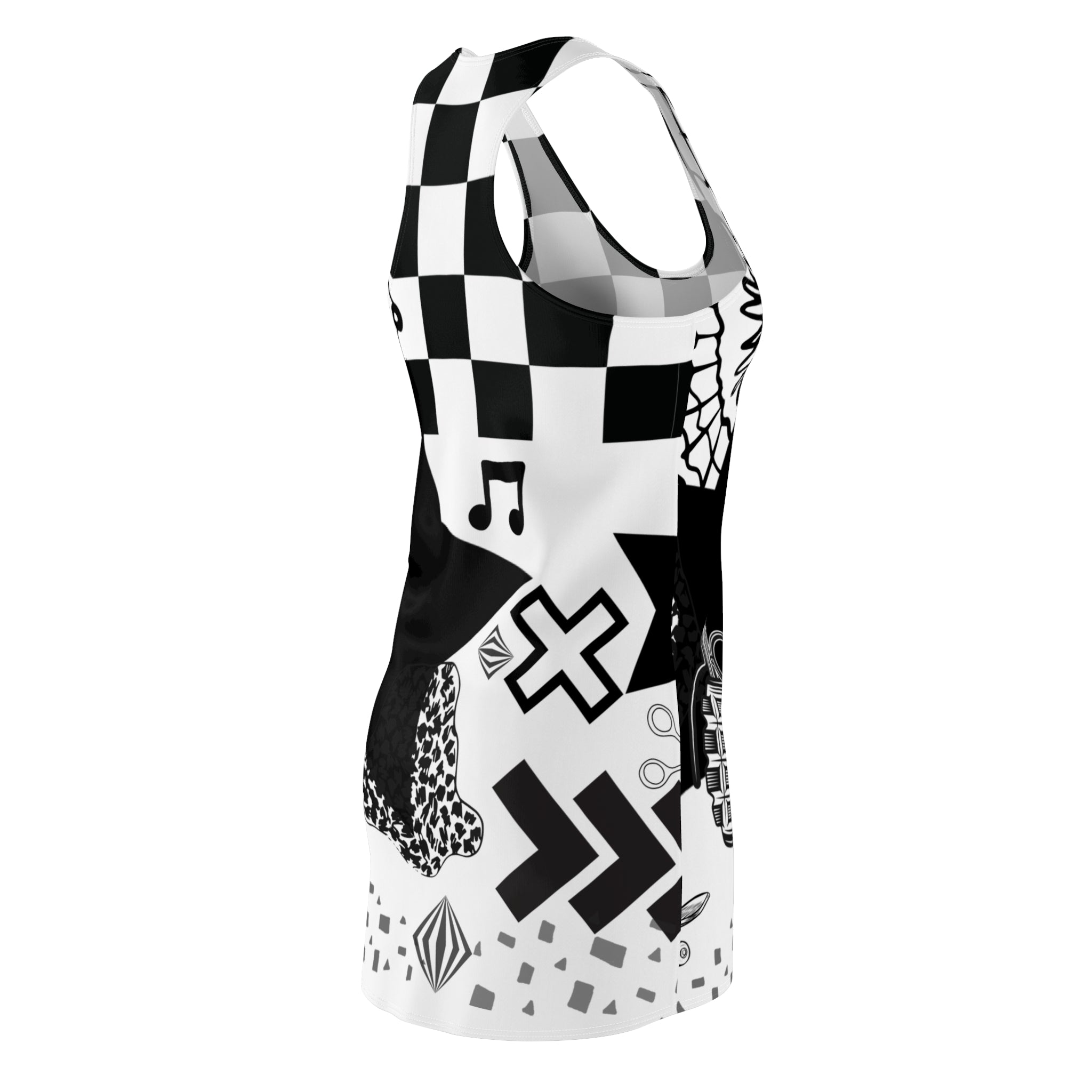 Dress: Calm Like A Bomb | Inky Funk Design | Racerback