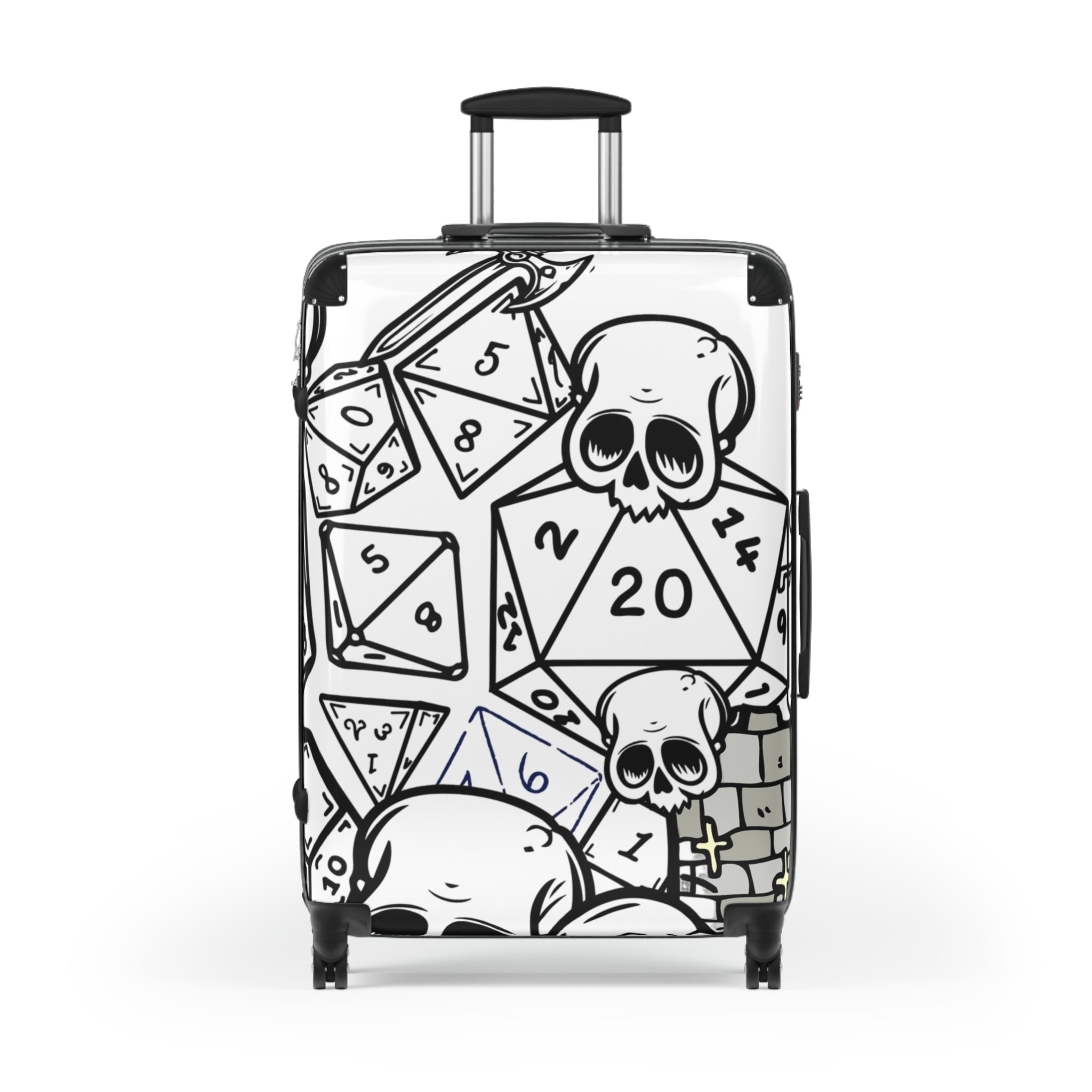 Luggage: Skull DND Gaming Suitcase