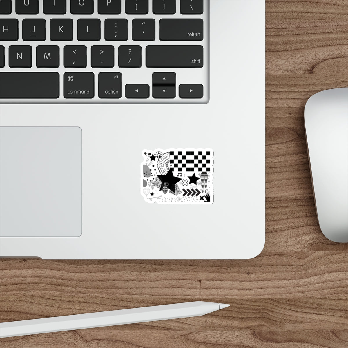 Die-Cut Stickers: Calm Like A Bomb Design