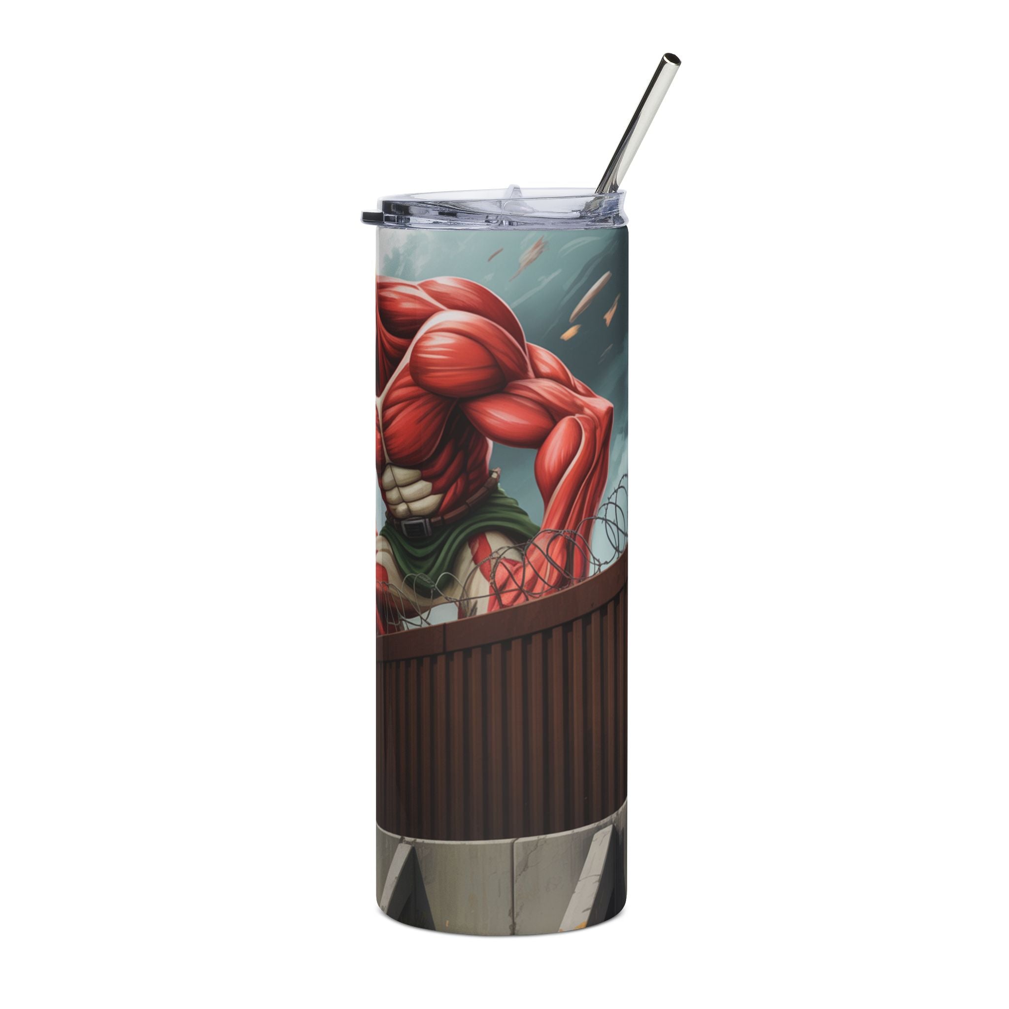 Tumbler: Anime-Inspired Stainless Steel Tumbler, 20oz | U S Inspired Sci Fi Takeover Series