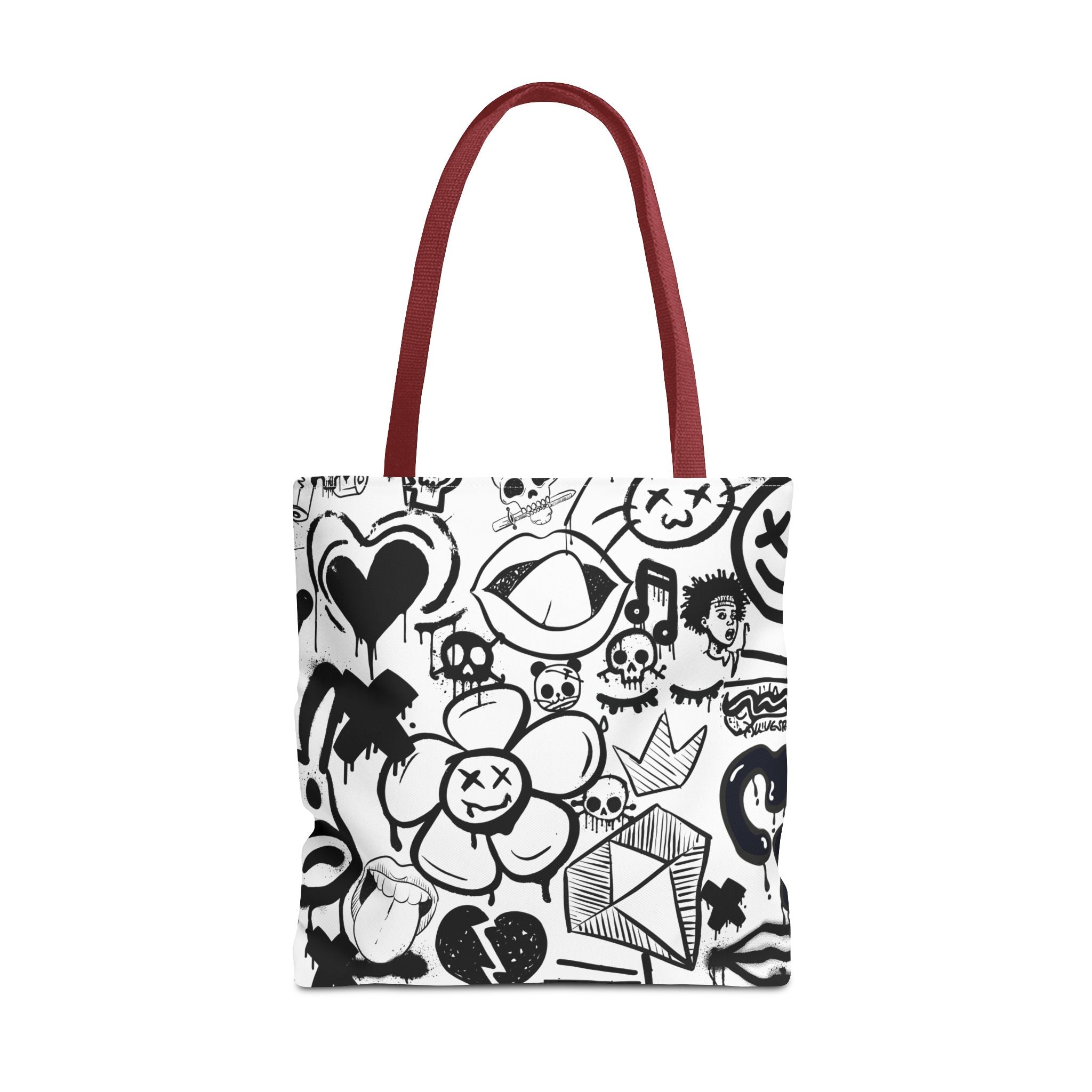 Tote Bag: Graffiti Retort | Inky Funk Design