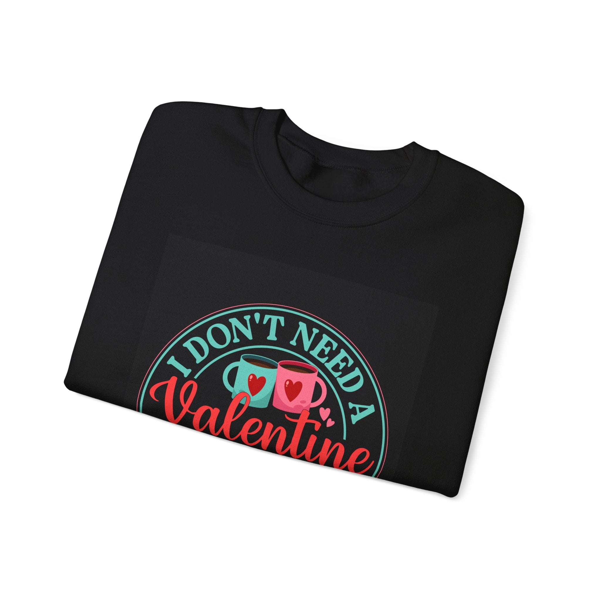 Sweatshirt: Coffee Over Love Crewneck