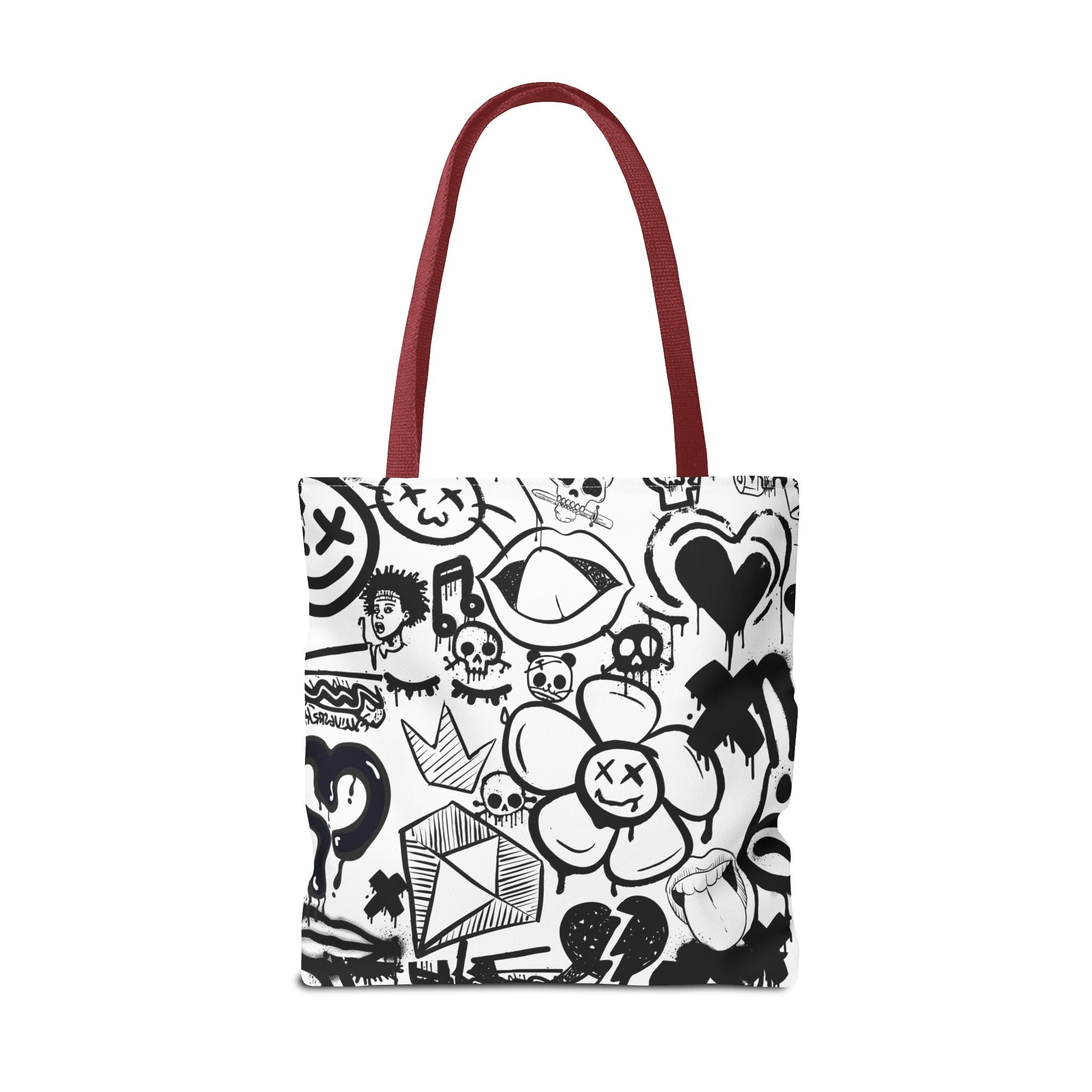 Tote Bag: Graffiti Retort | Inky Funk Design