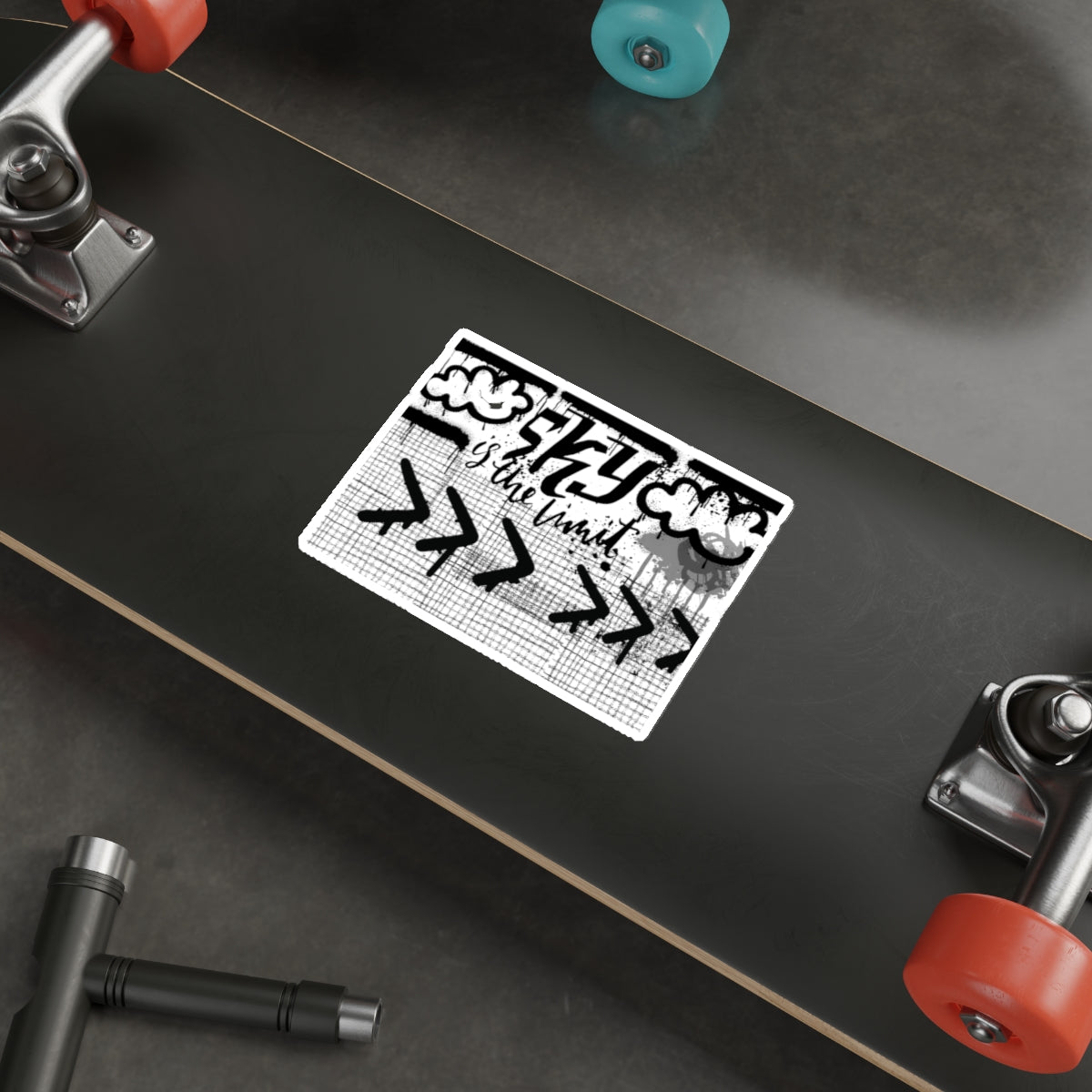 De-Cut Stickers: Sky is the Limit