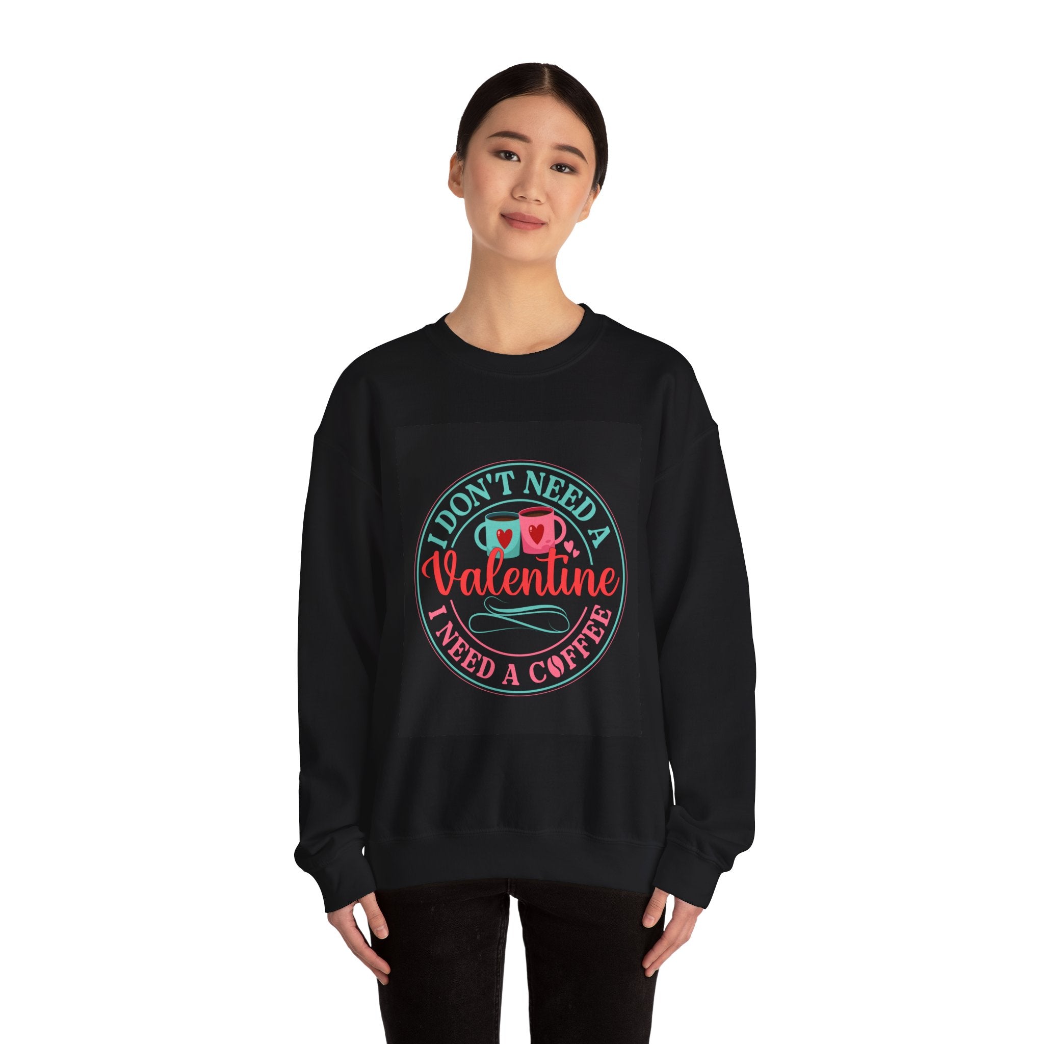 Sweatshirt: Coffee Over Love Crewneck