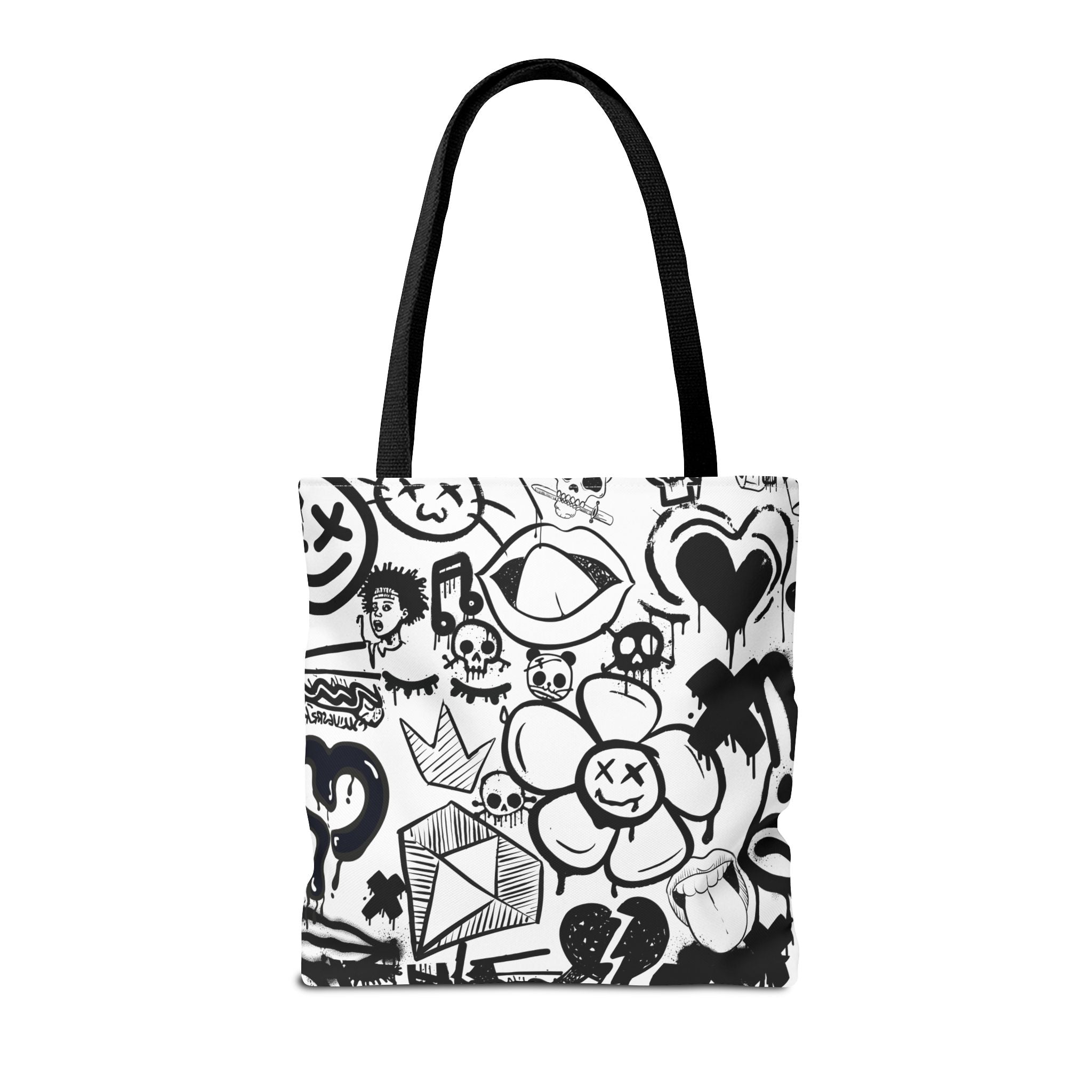 Tote Bag: Graffiti Retort | Inky Funk Design