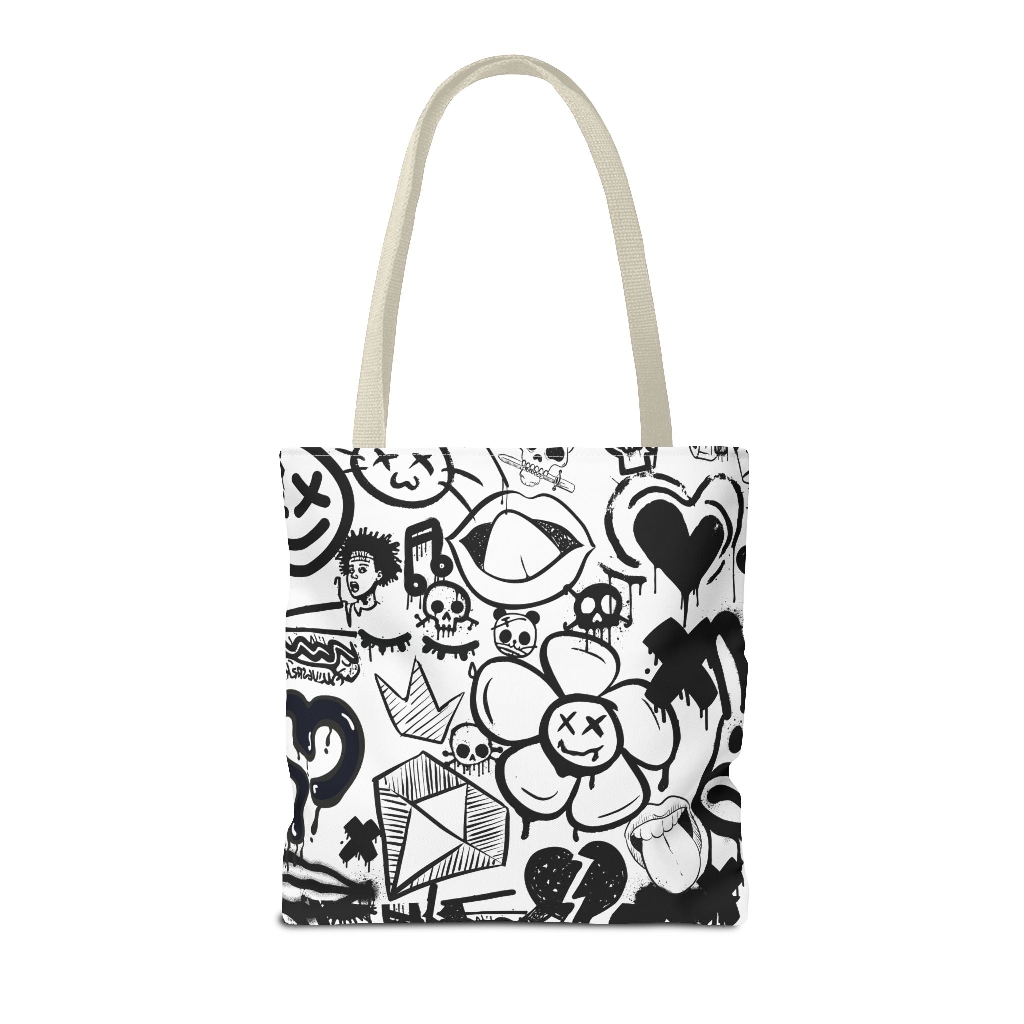 Tote Bag: Graffiti Retort | Inky Funk Design