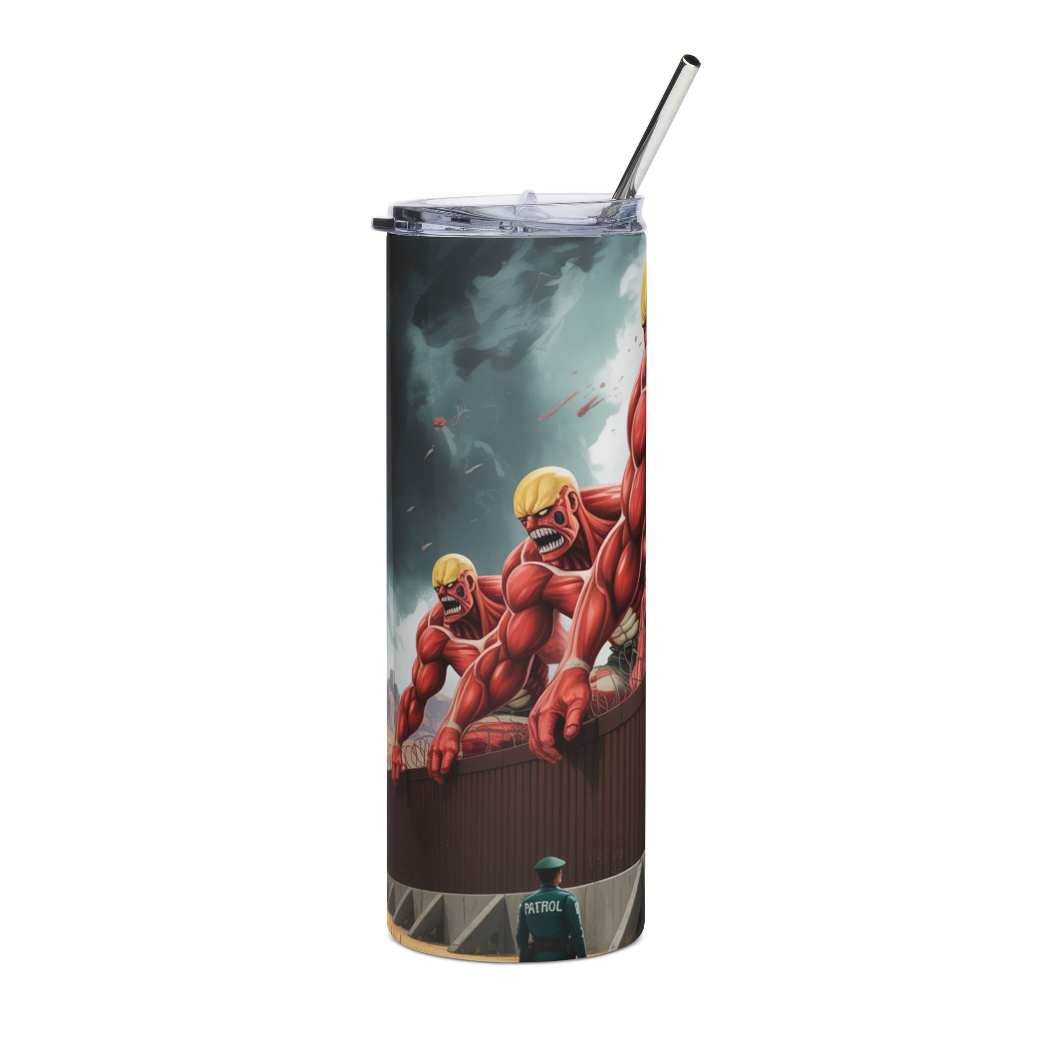 Tumbler: Anime-Inspired Stainless Steel Tumbler, 20oz | U S Inspired Sci Fi Takeover Series