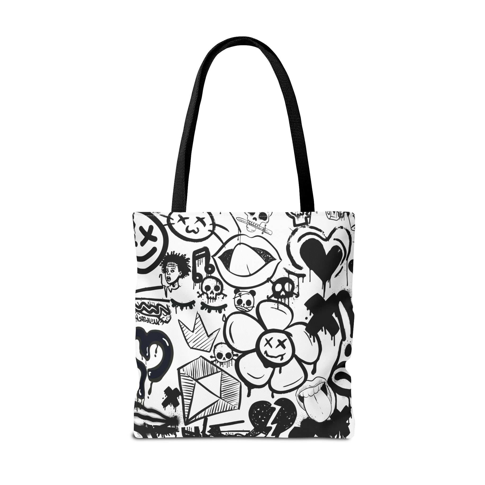 Tote Bag: Graffiti Retort | Inky Funk Design