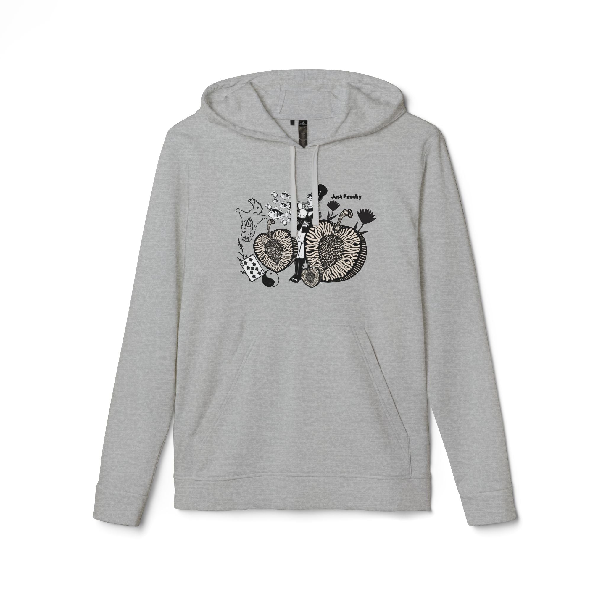 Fleece Hoodie: Just Peachy