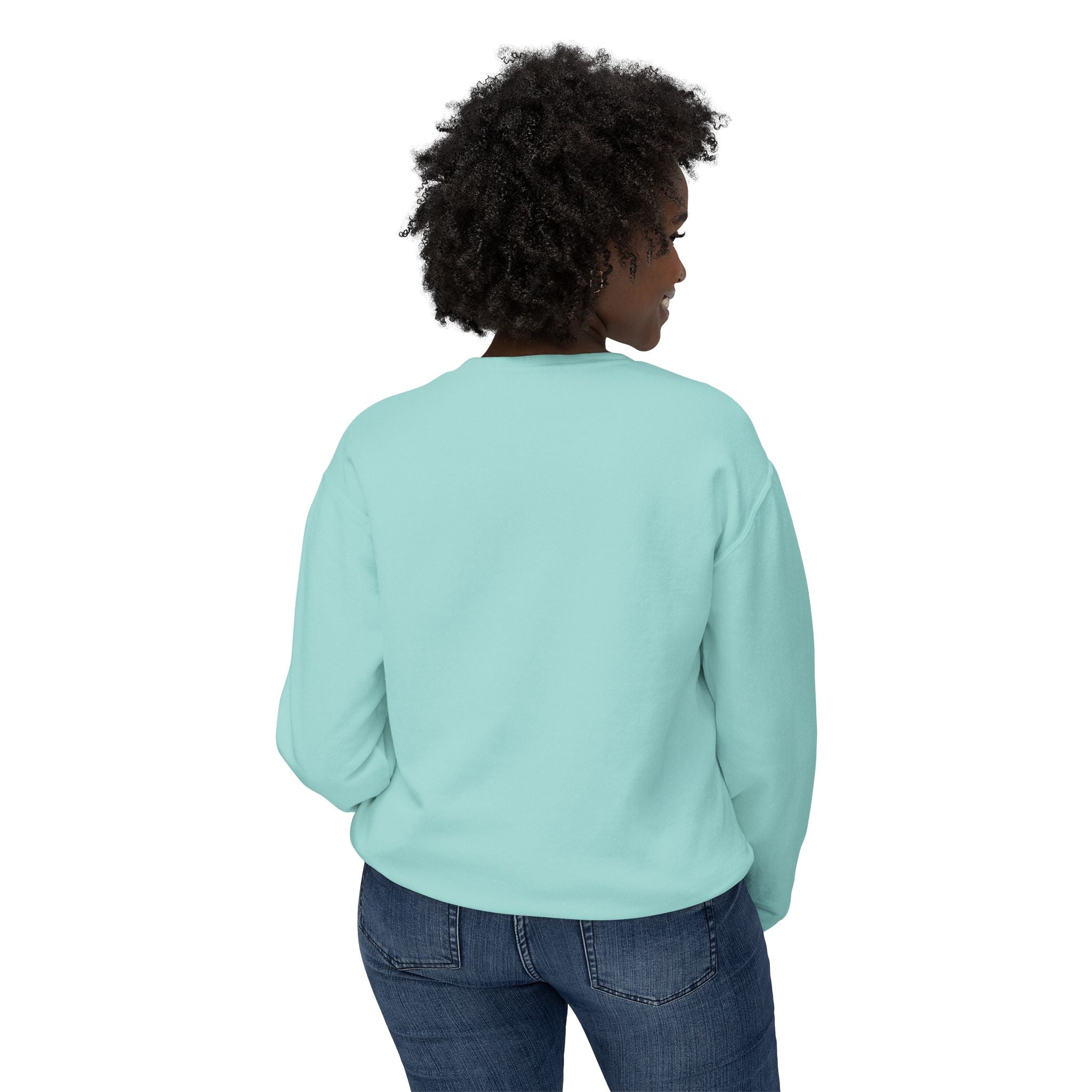 Sweatshirt: Gym Bunny Unisex Lightweight Crewneck Sweatshirt - Perfect for Fitness Enthusiasts