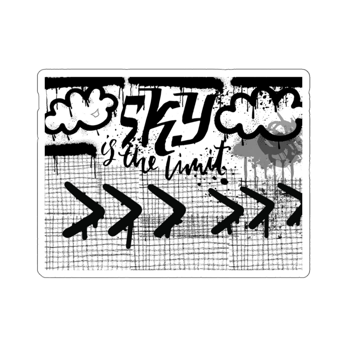 De-Cut Stickers: Sky is the Limit