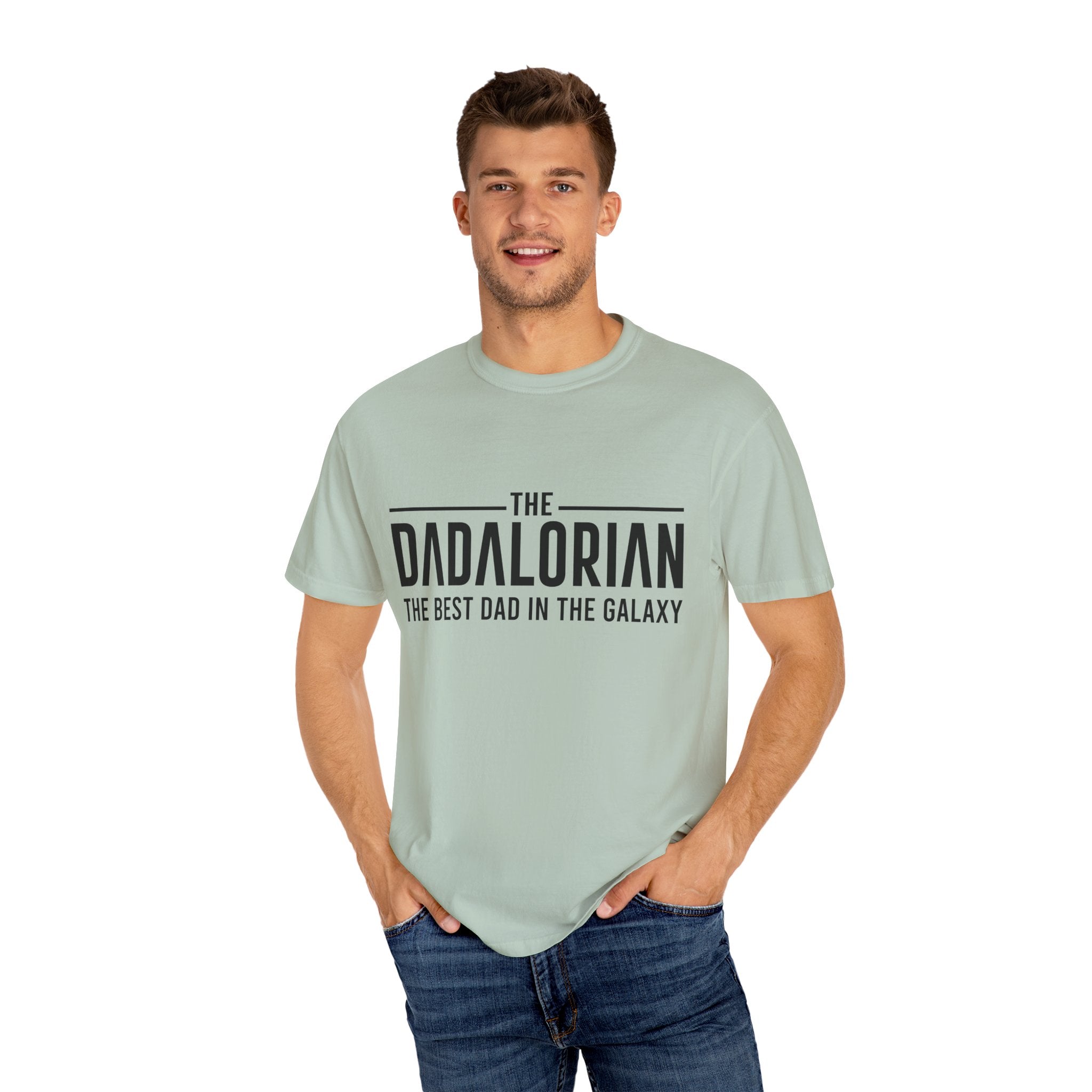 Dadalorian T-Shirt, Unisex Graphic Tee, Father's Day Gift, Star Wars Fan Apparel, Dad Humor Shirt, Geeky Dad Top