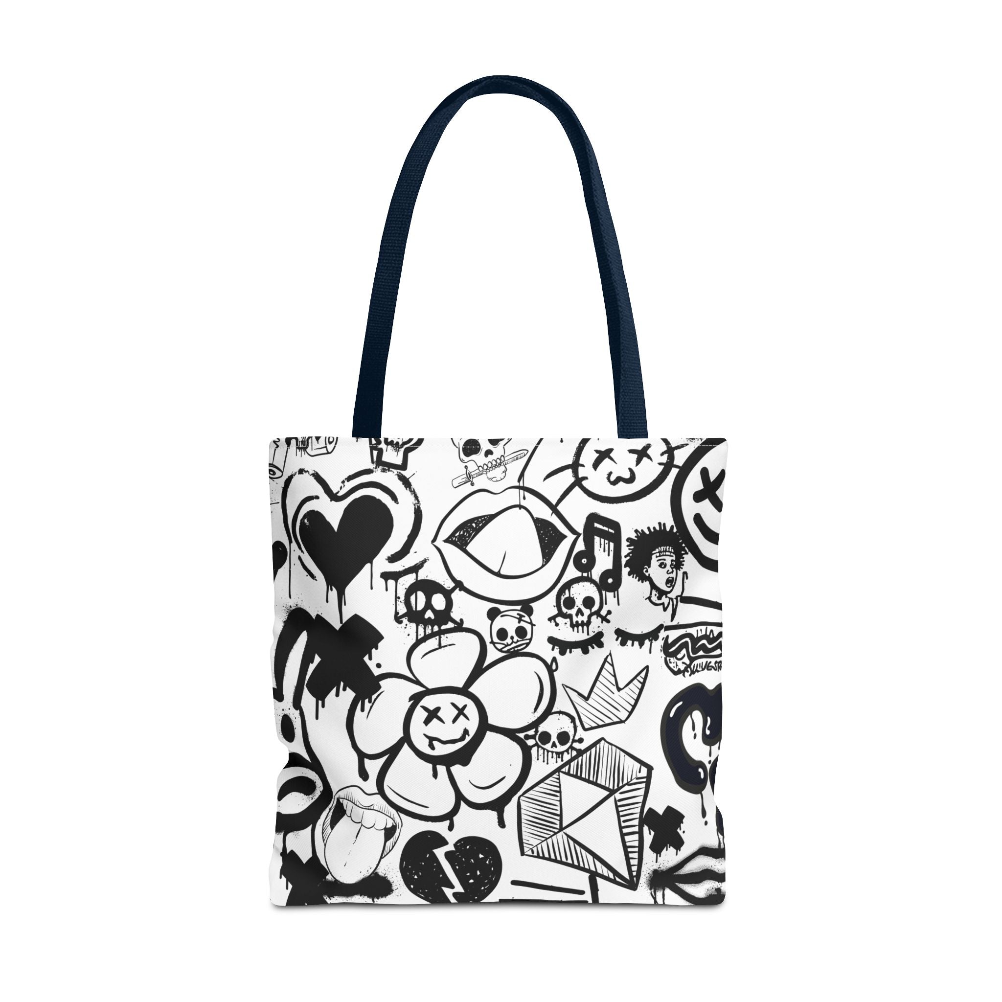 Tote Bag: Graffiti Retort | Inky Funk Design