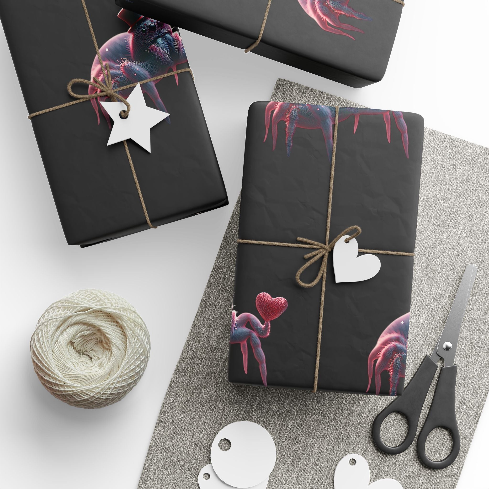 Wrapping Paper: Top of the Morning | Funny Spider