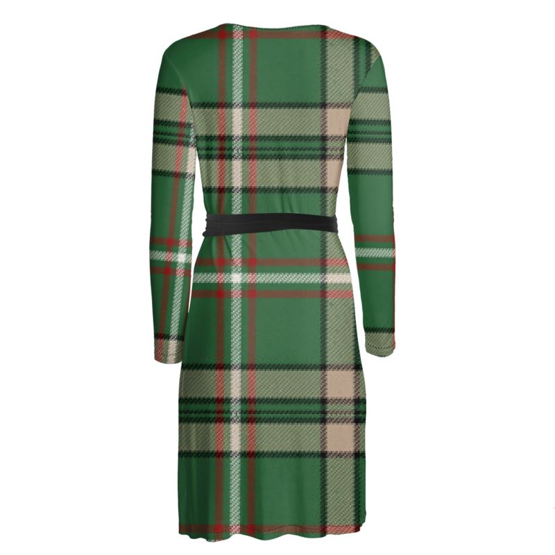Dress: Customized Family Tartan Long-Sleeved - O’Neill Sample