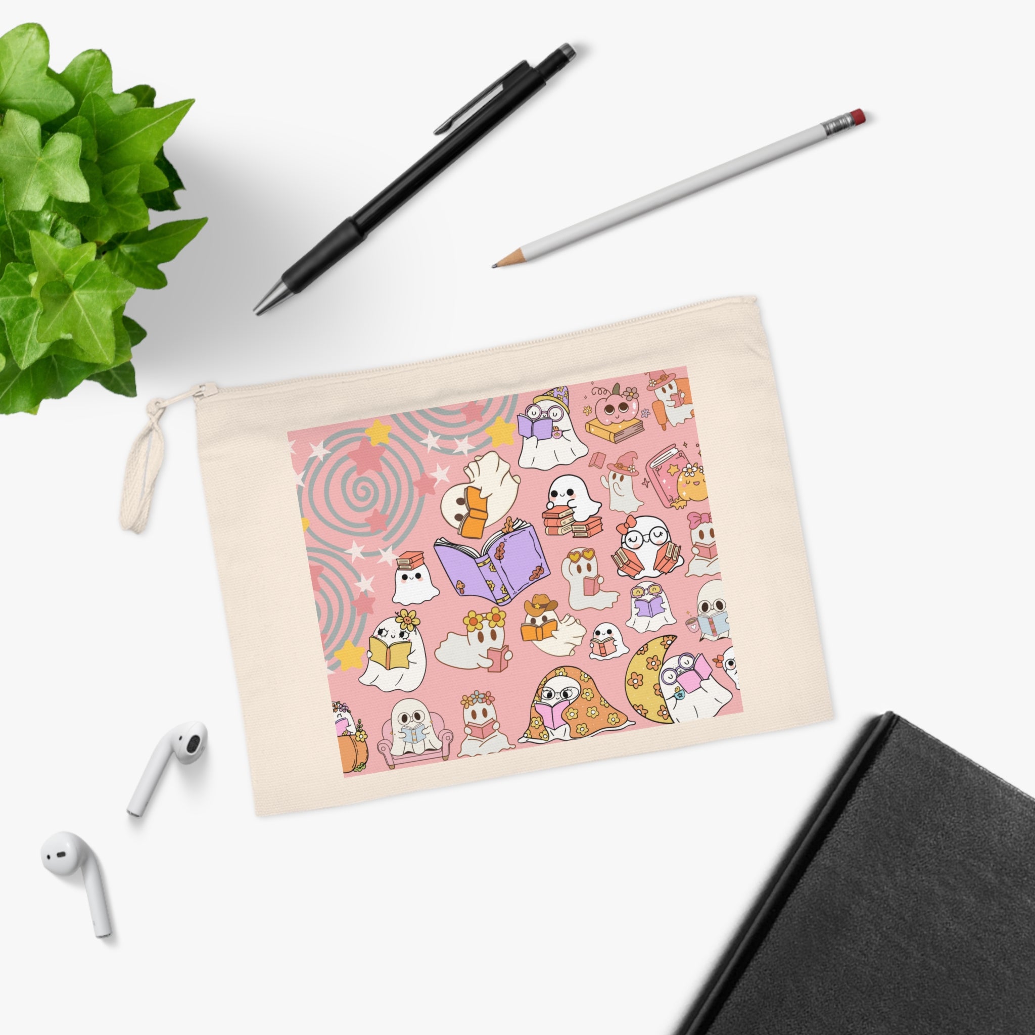 Pencil Case: Bookish Ghosts