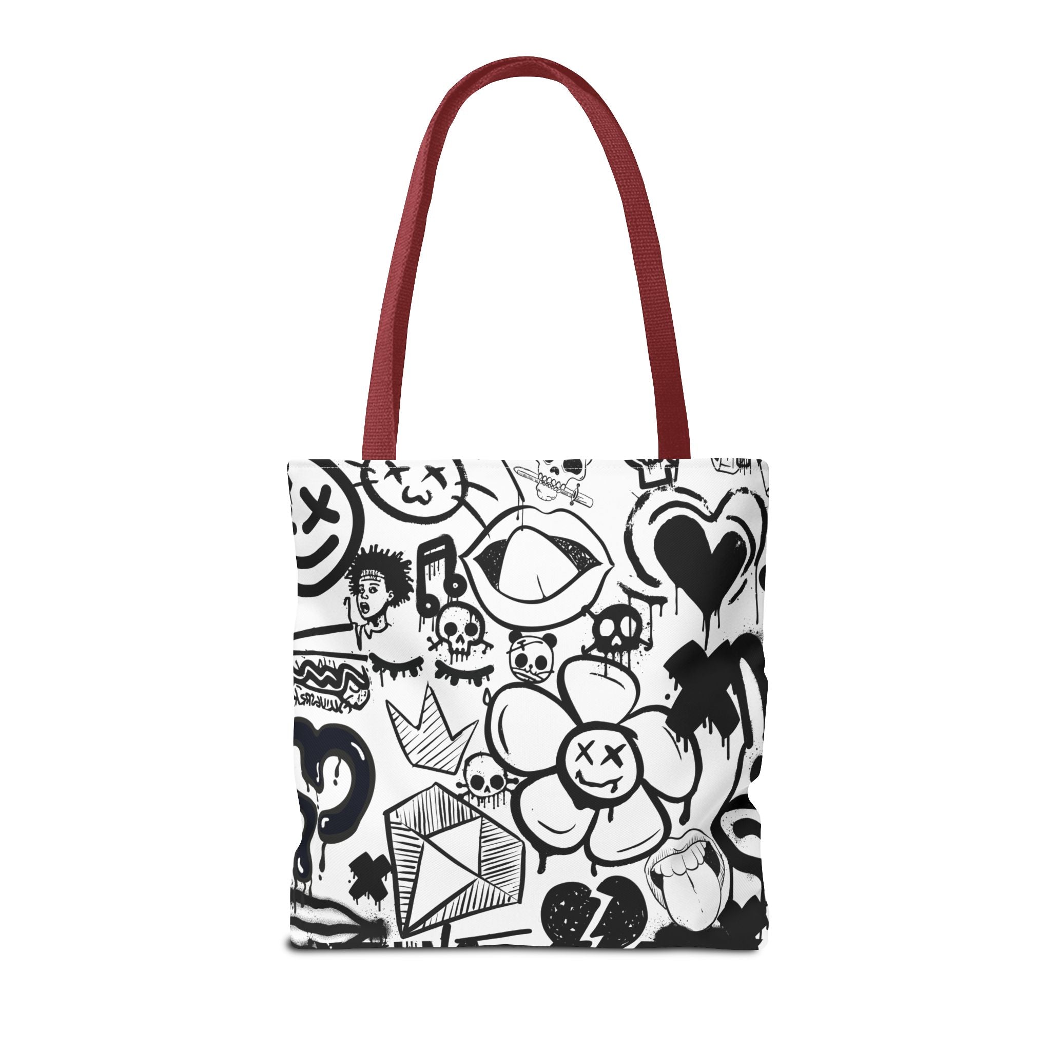 Tote Bag: Graffiti Retort | Inky Funk Design