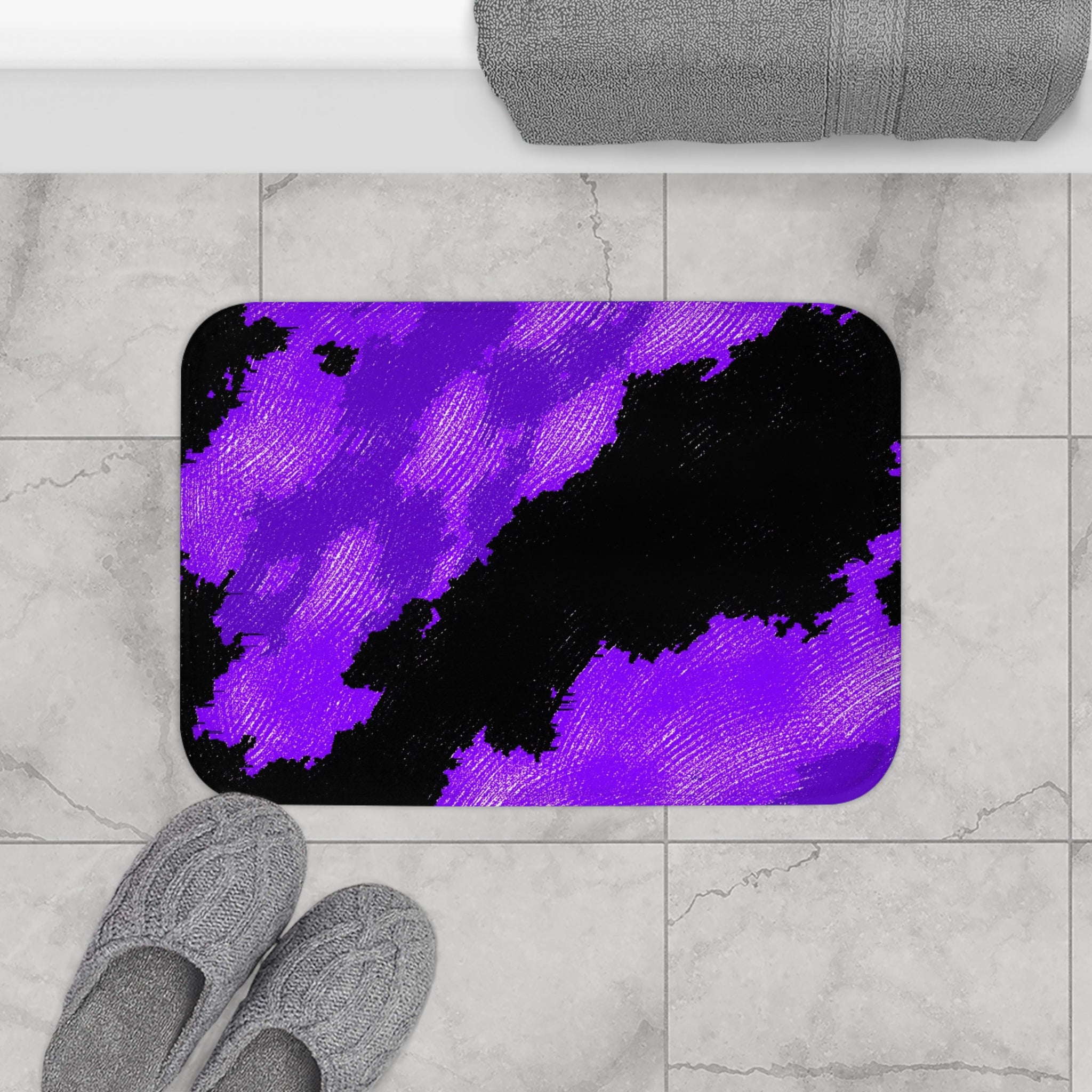 BathMat: Purple Haze 24x17
