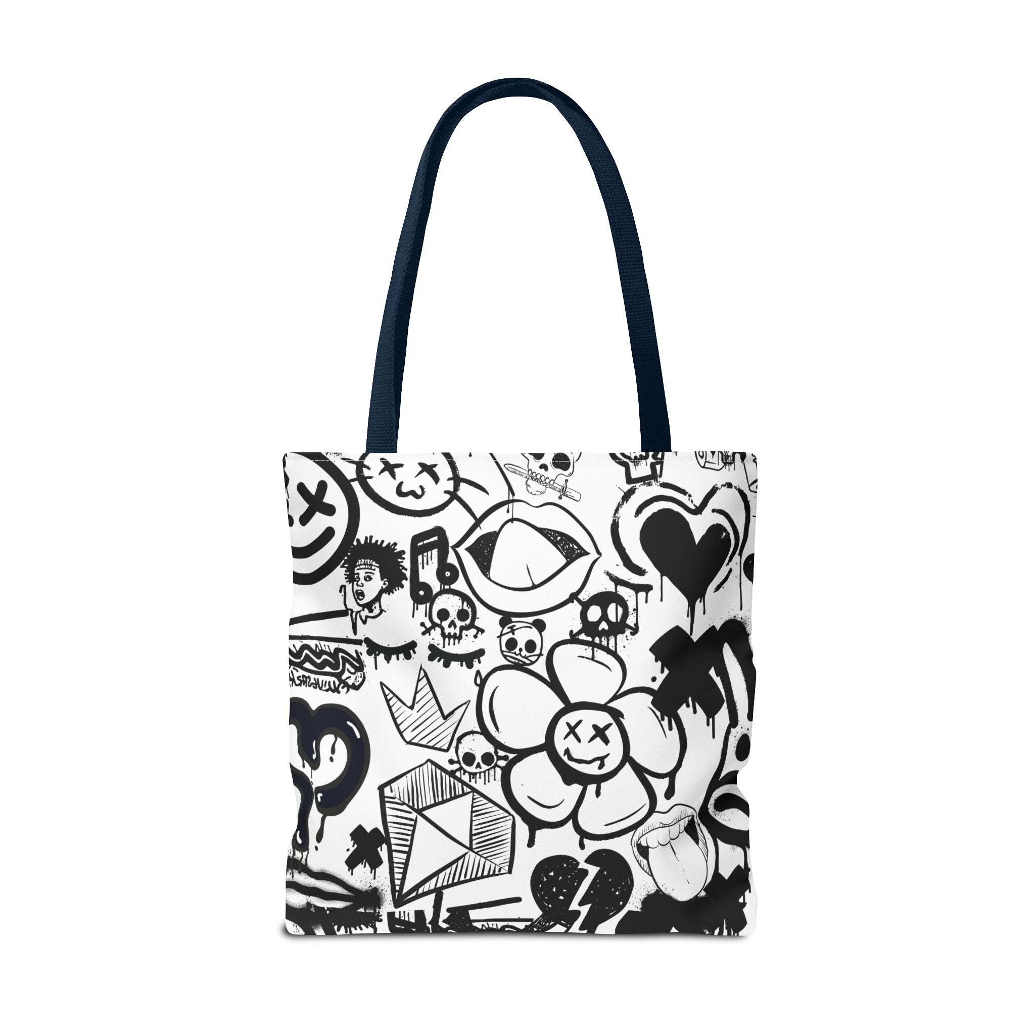 Tote Bag: Graffiti Retort | Inky Funk Design