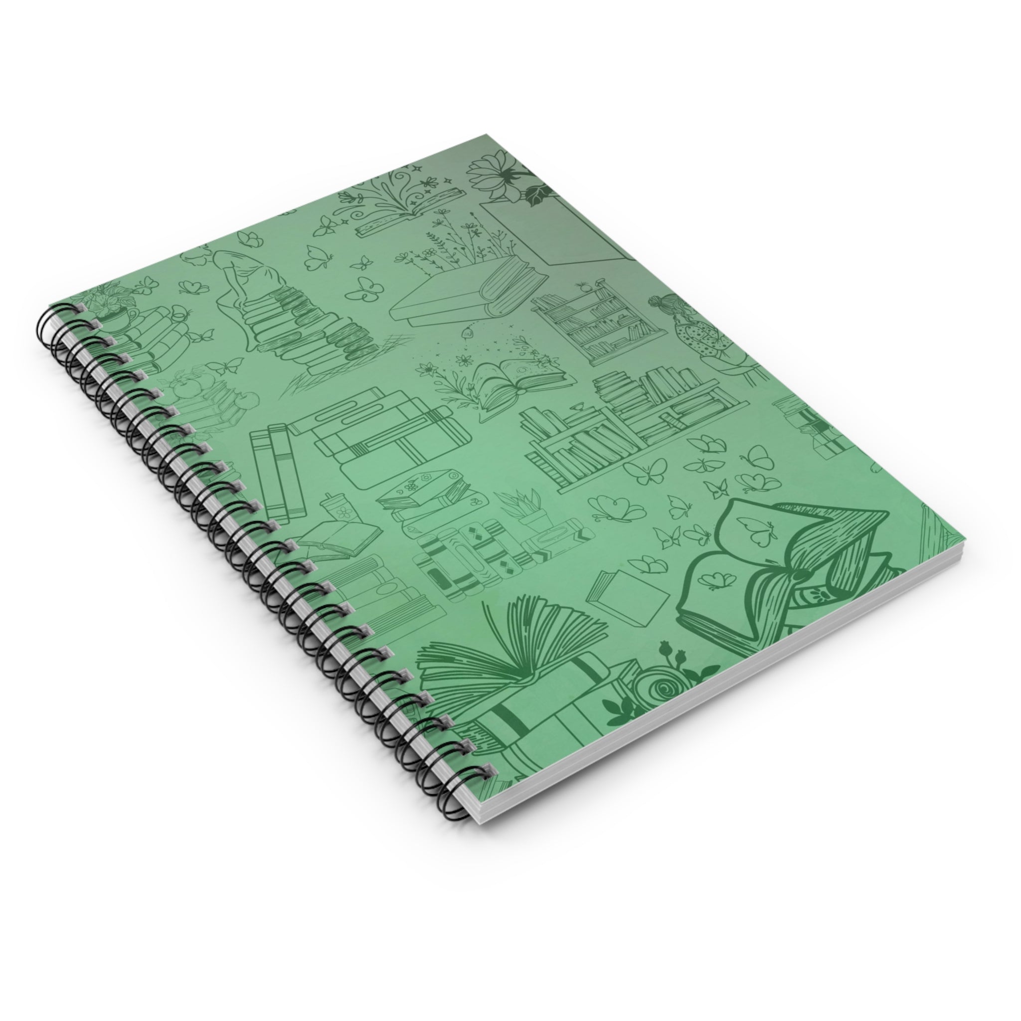 Notebook: For the Bookish | Green