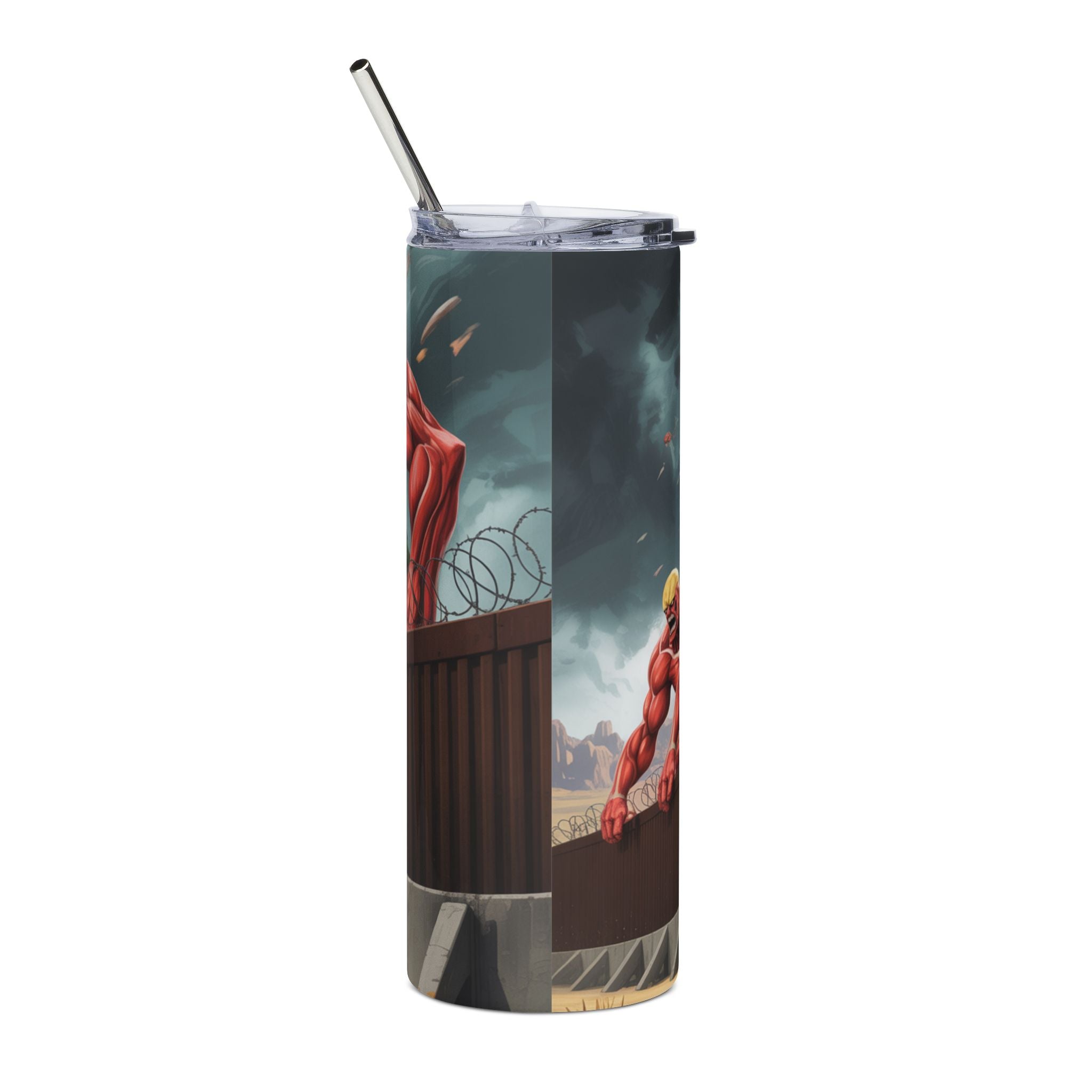 Tumbler: Anime-Inspired Stainless Steel Tumbler, 20oz | U S Inspired Sci Fi Takeover Series