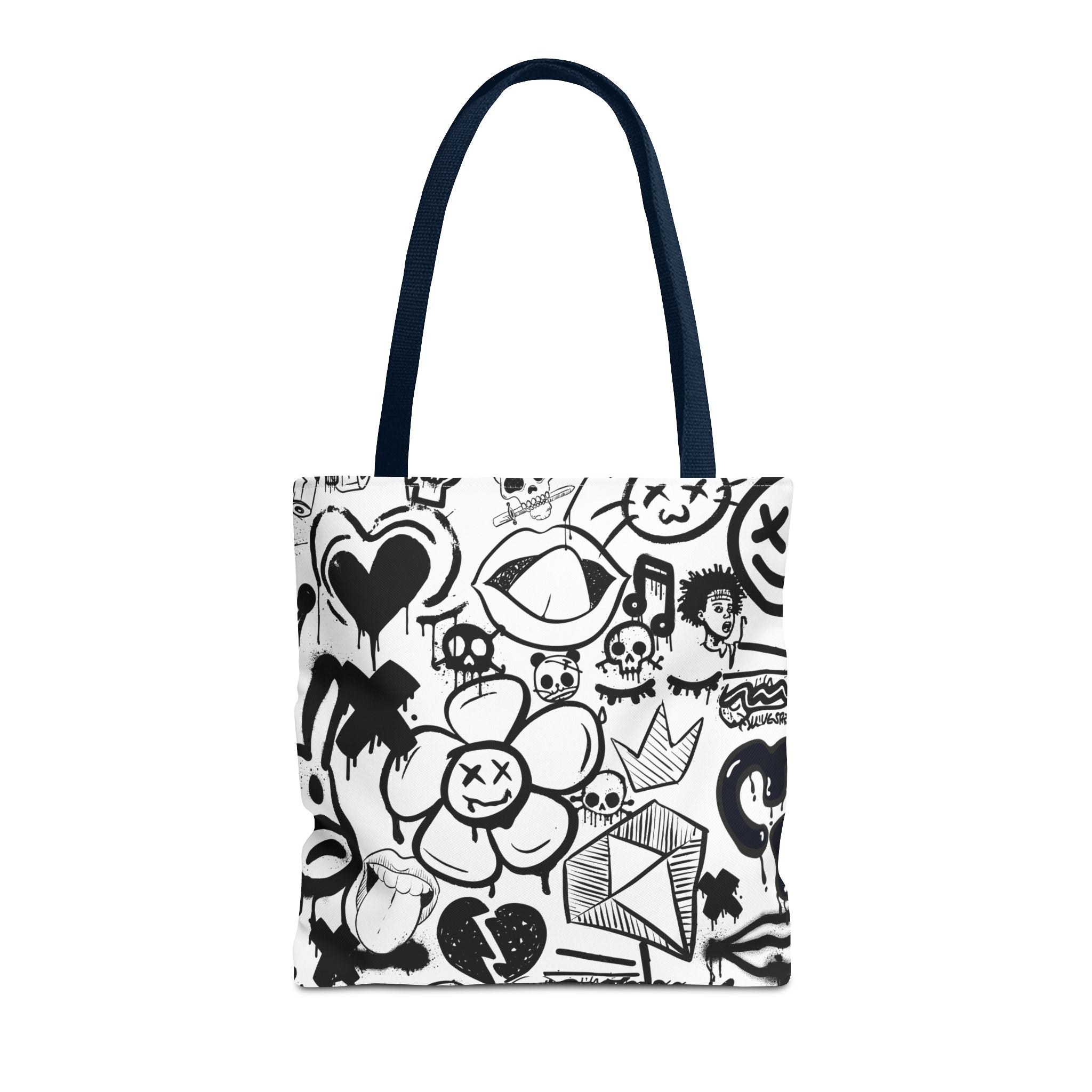 Tote Bag: Graffiti Retort | Inky Funk Design