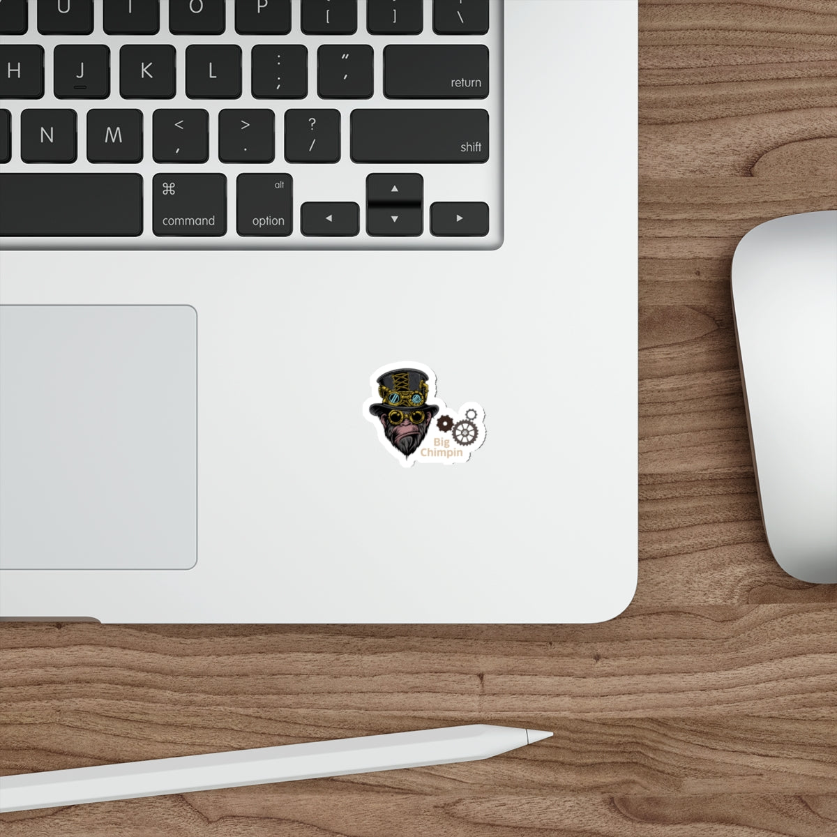 Stickers: Big Chimpin | Steampunk Design