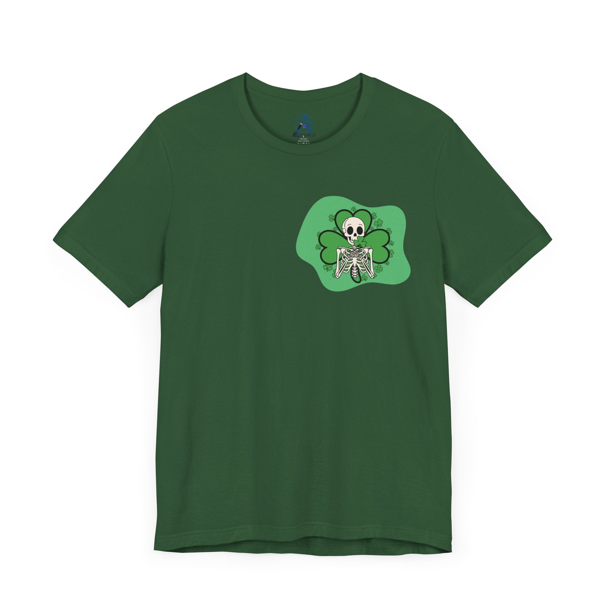 T-Shirt: Skeletons and Lucky Charm
