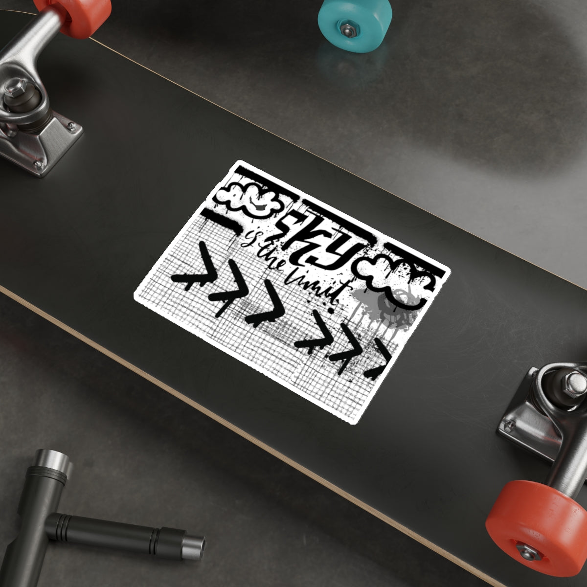 De-Cut Stickers: Sky is the Limit