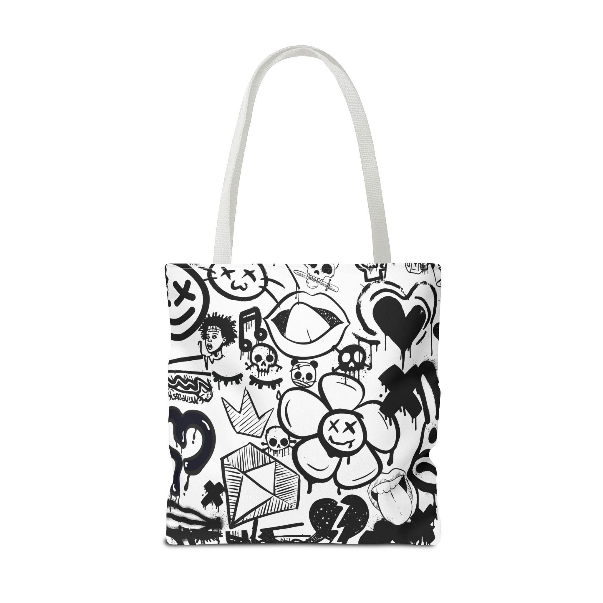 Tote Bag: Graffiti Retort | Inky Funk Design