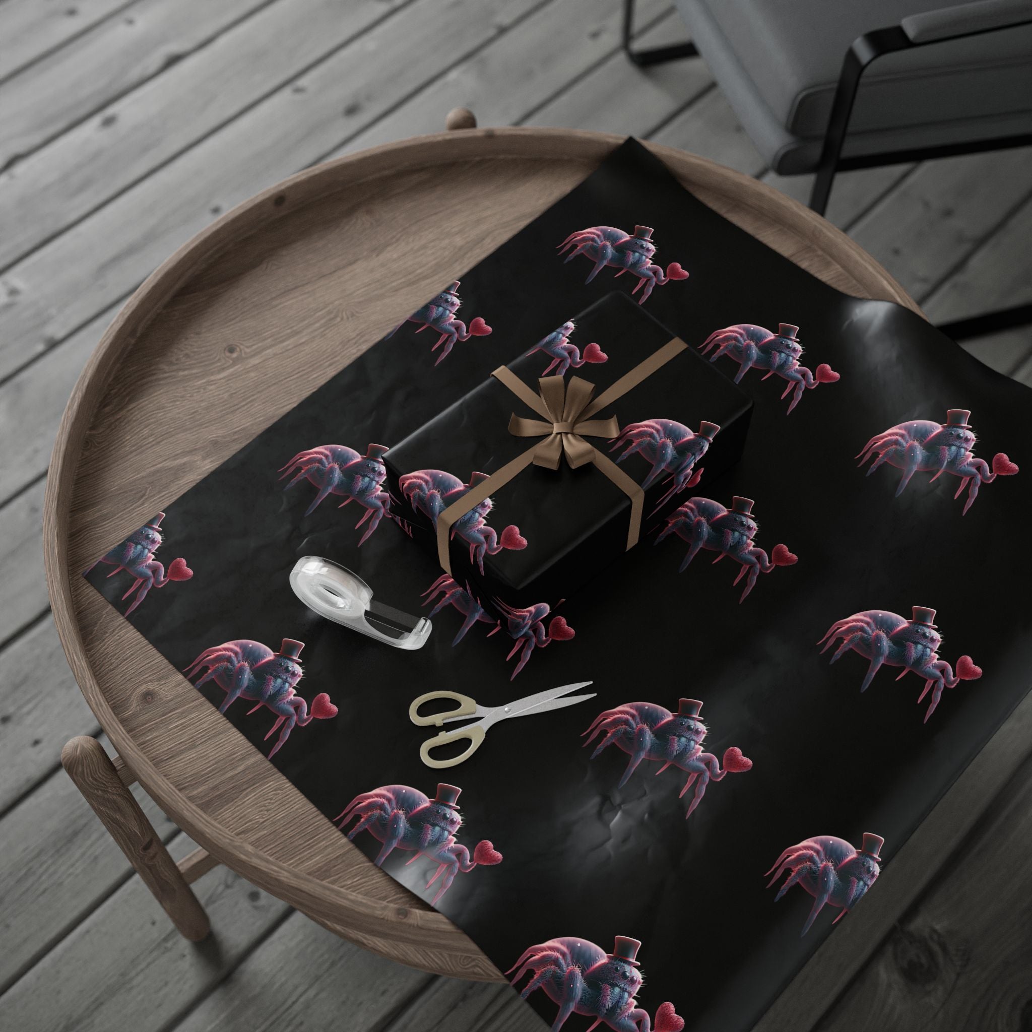 Wrapping Paper: Top of the Morning | Funny Spider