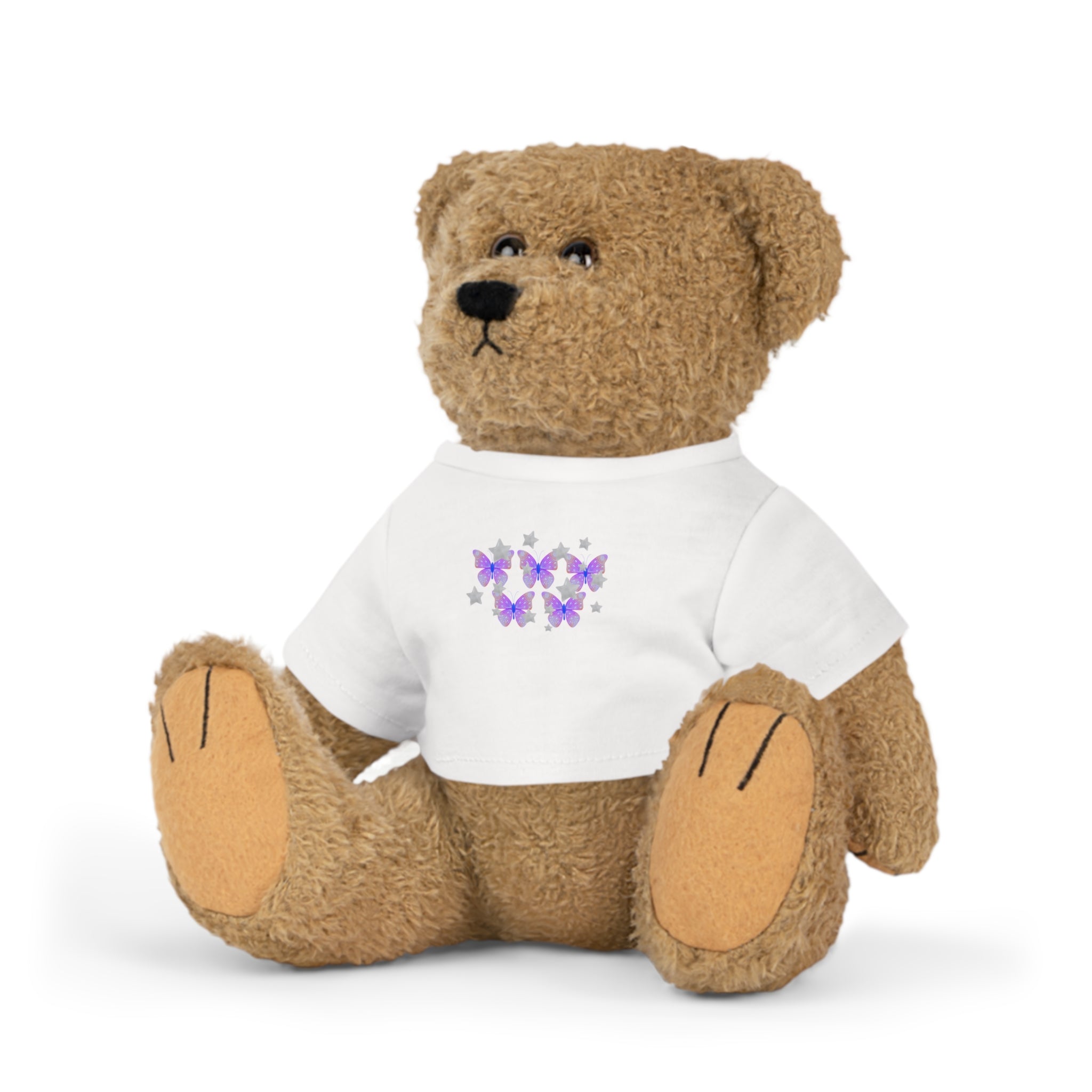 Plush Animal: Stars and Butterflies | Valentines Design