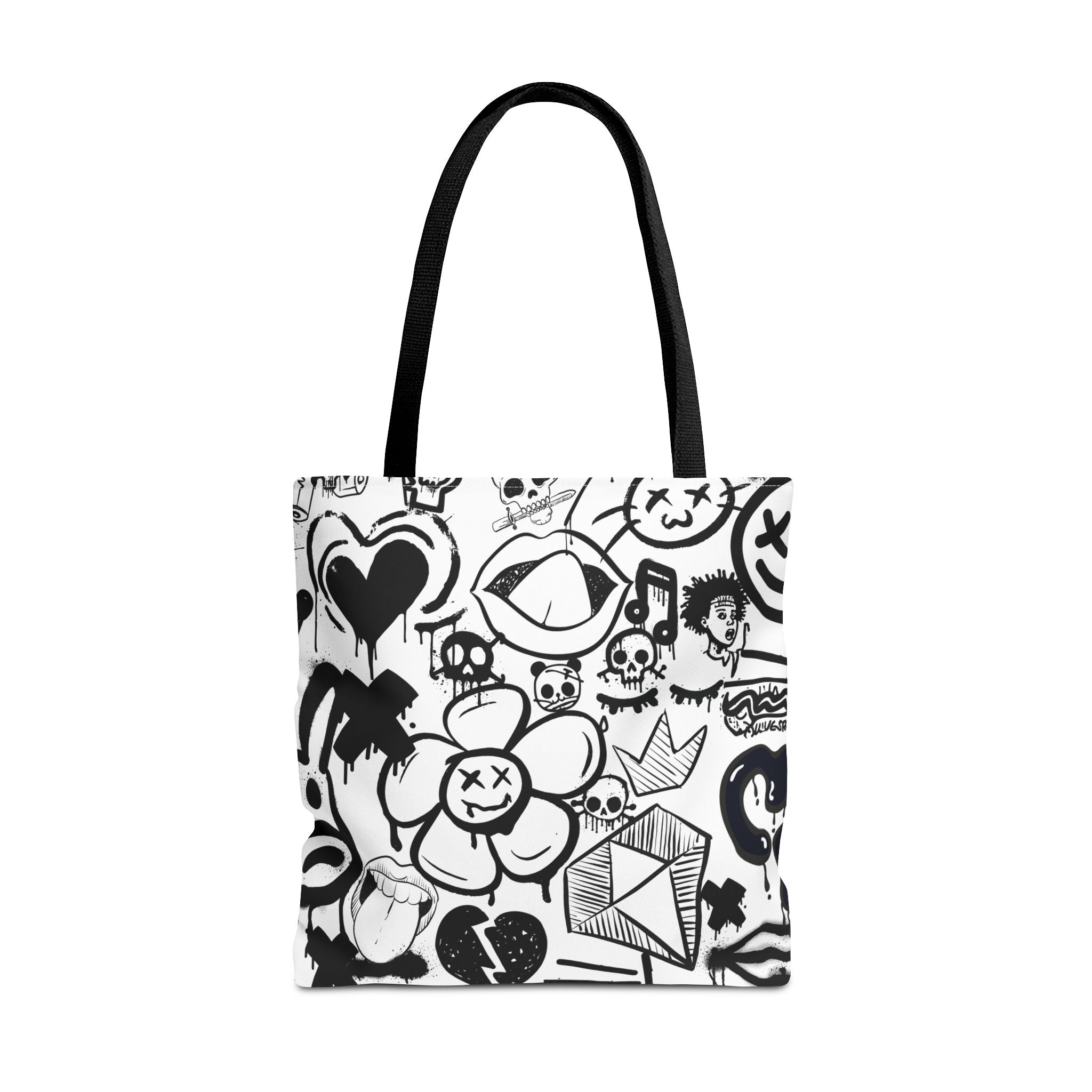 Tote Bag: Graffiti Retort | Inky Funk Design
