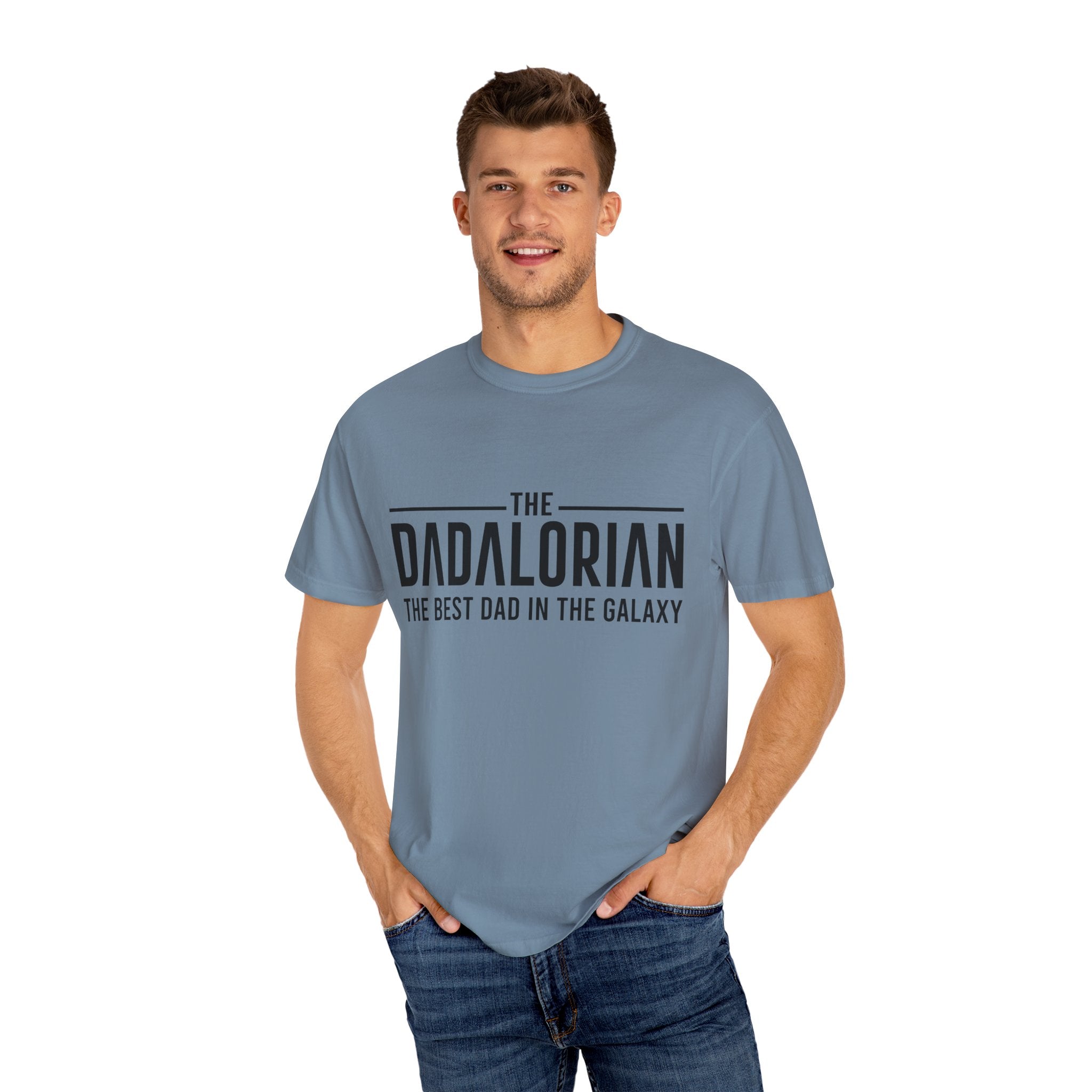 Dadalorian T-Shirt, Unisex Graphic Tee, Father's Day Gift, Star Wars Fan Apparel, Dad Humor Shirt, Geeky Dad Top