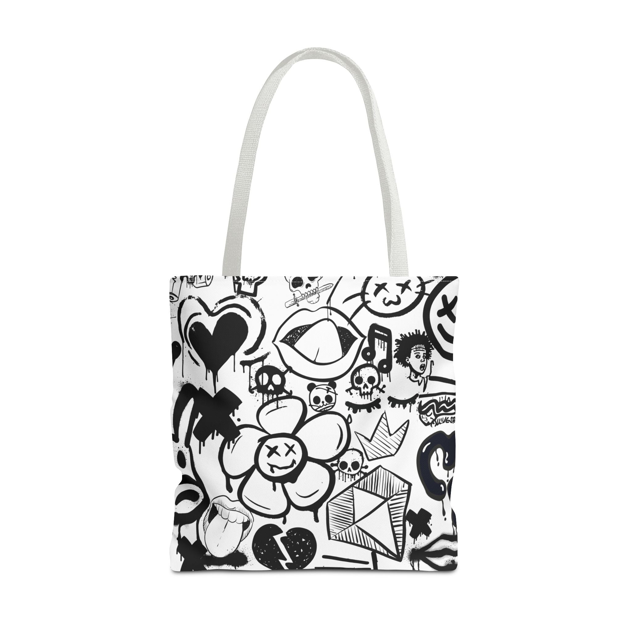 Tote Bag: Graffiti Retort | Inky Funk Design
