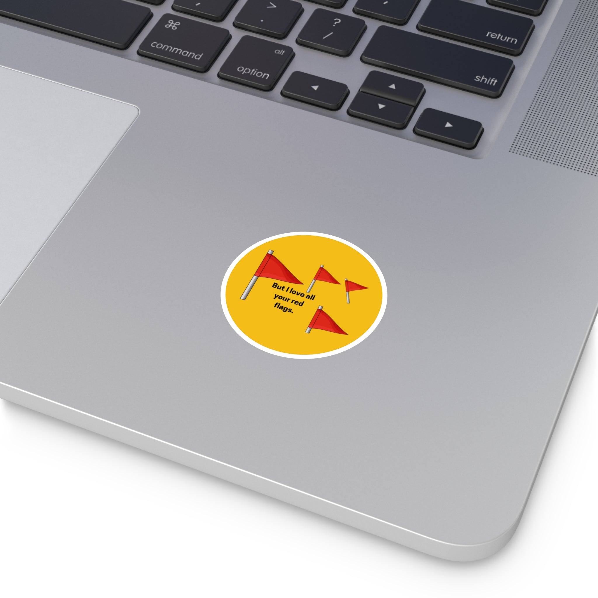 Sticker: Red Flags | Outdoor