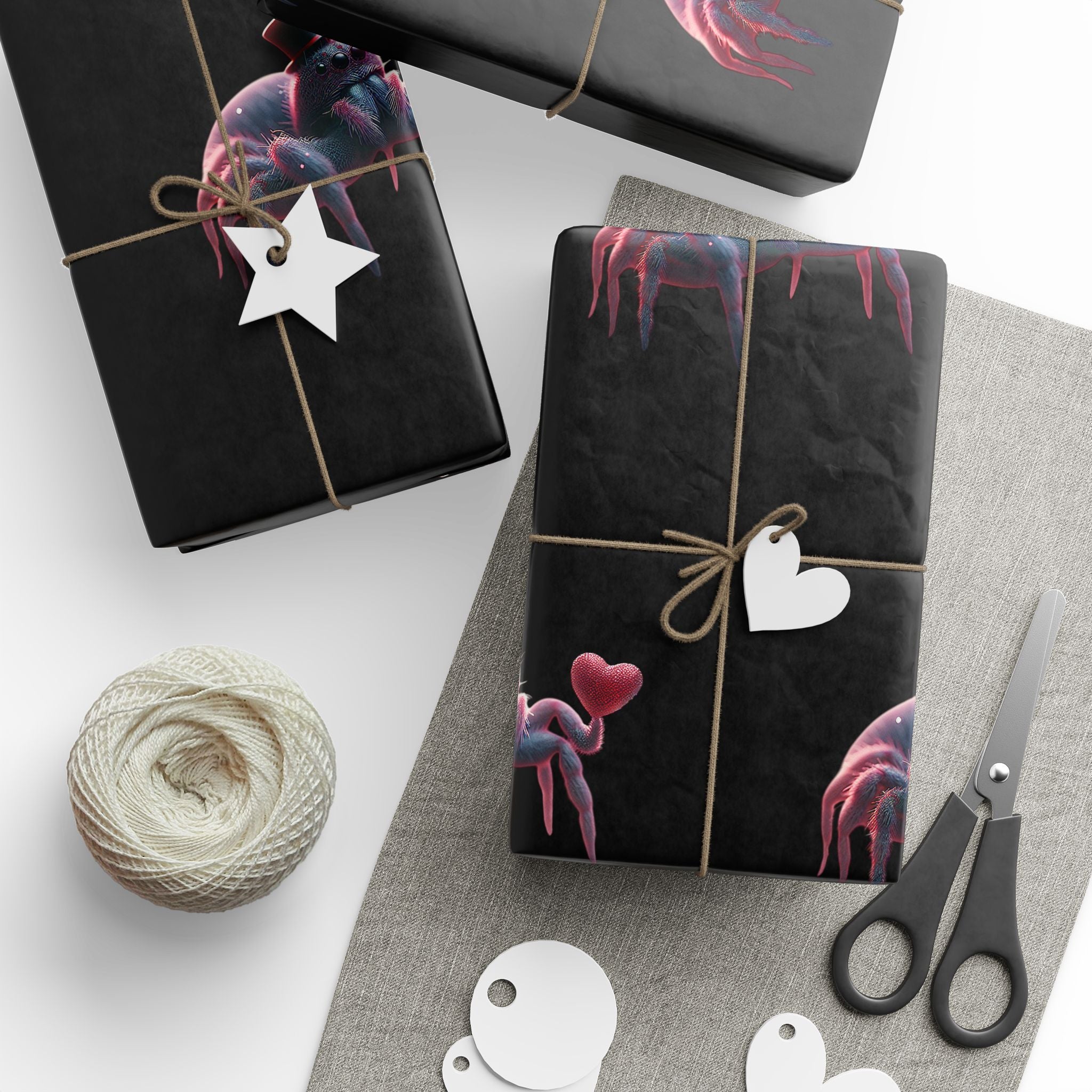 Wrapping Paper: Top of the Morning | Funny Spider