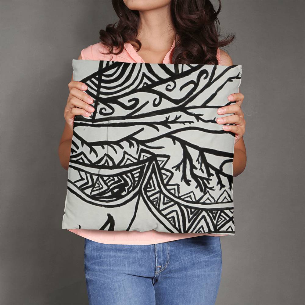 Pillow: Overthinking Things Modern Pillow