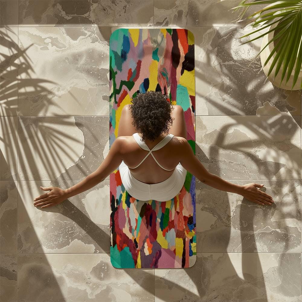 Goruk. Abstract Yoga Mat