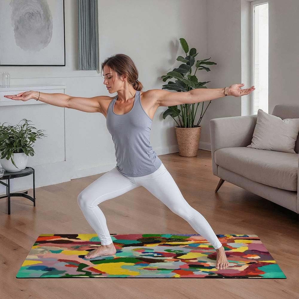Goruk. Abstract Yoga Mat