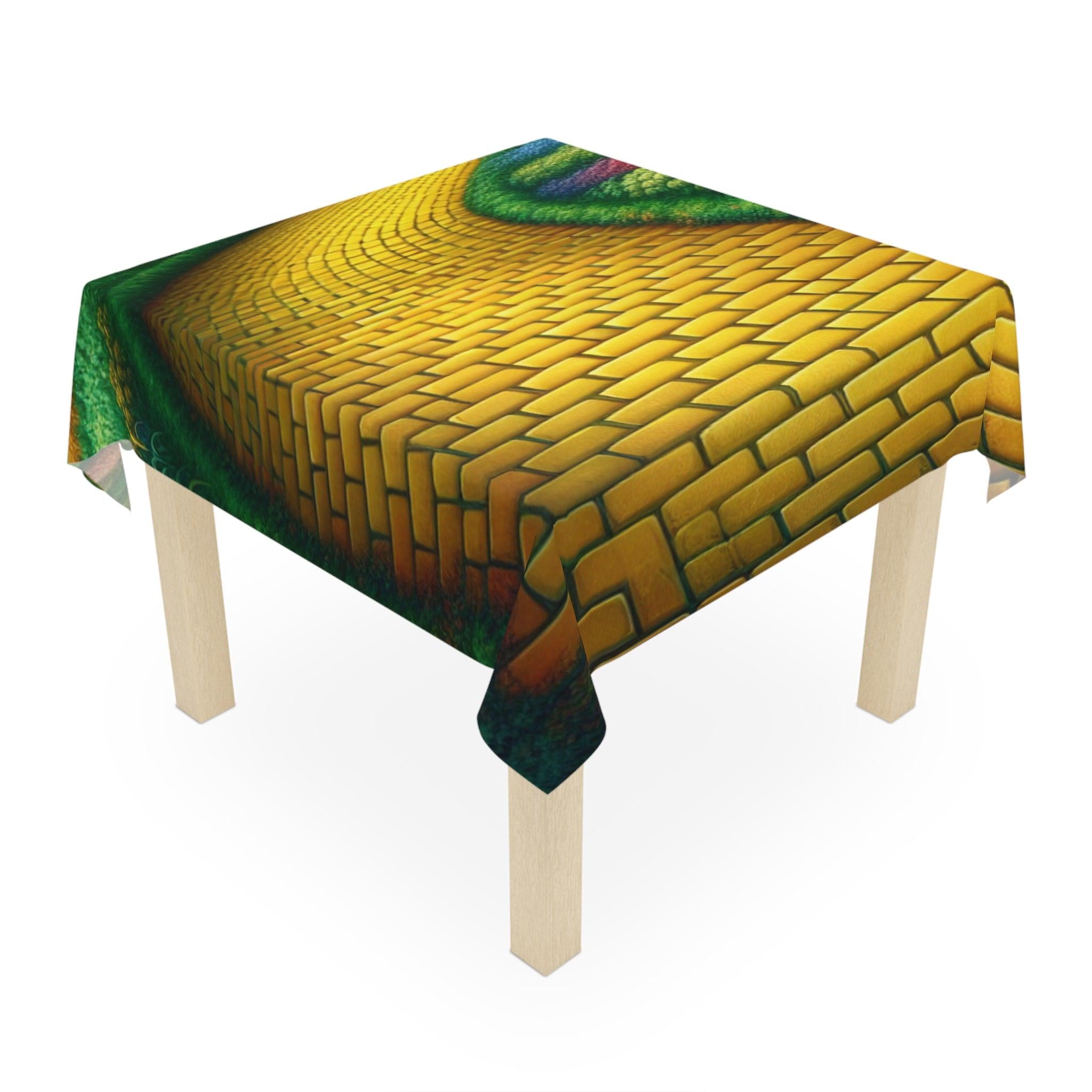 Tablecloth: Follow the Yellowbrick Road