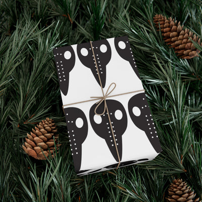 Wrapping Paper: Of Epidemic Proportions | Plague Mask