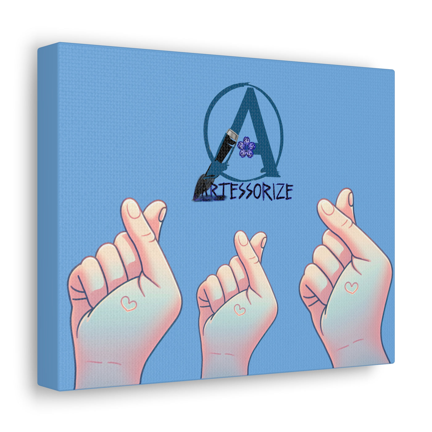 Gallery Wrap Canvas: Snaps for artessorize