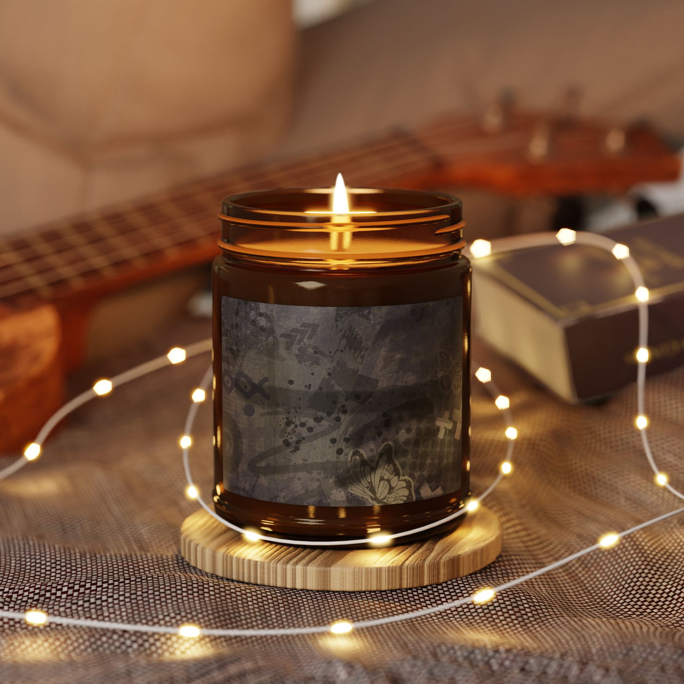 Jar Candle: Grunge Design | Anti-Valentine