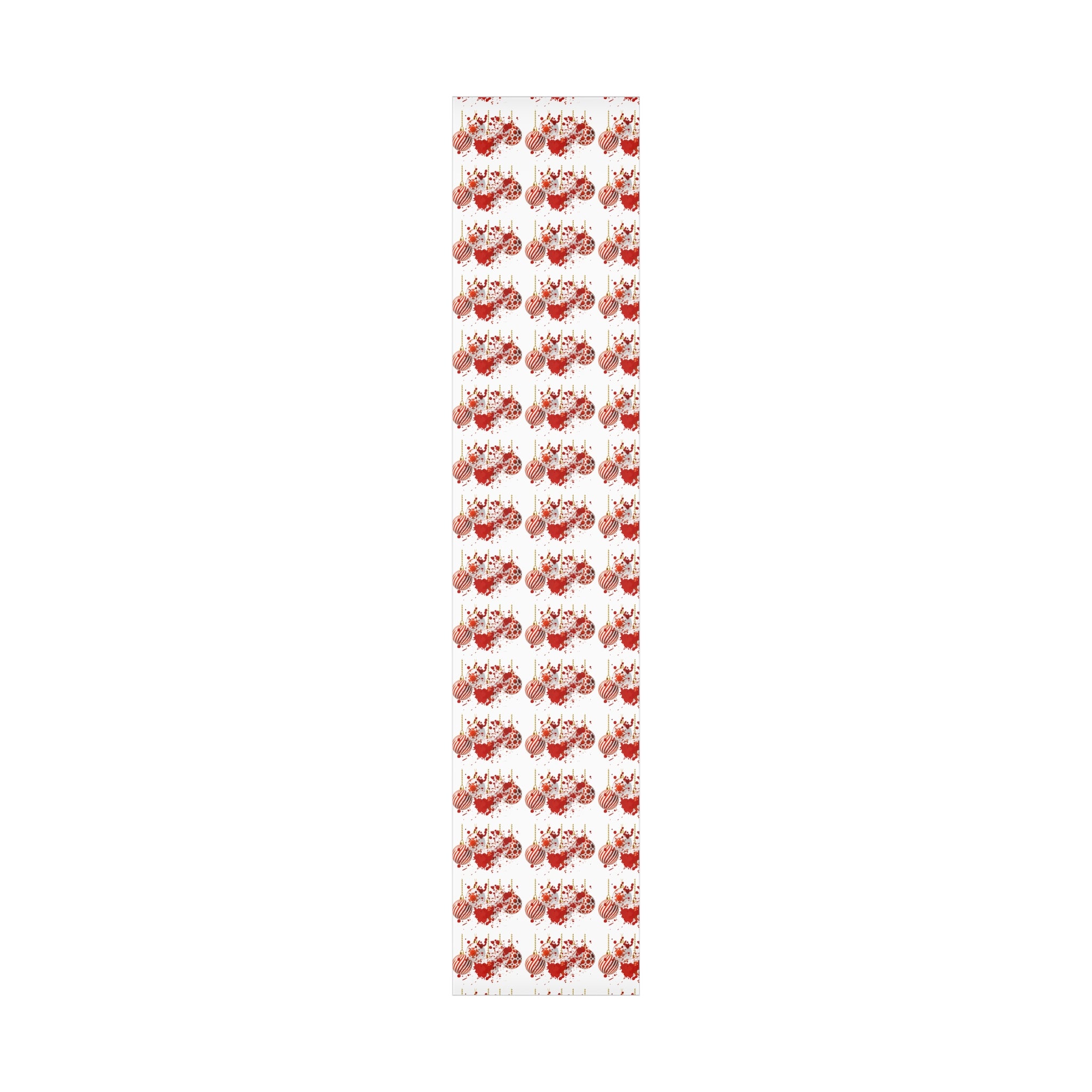 Wrapping Paper: Bloody Baubles | Holiday Crime Theme