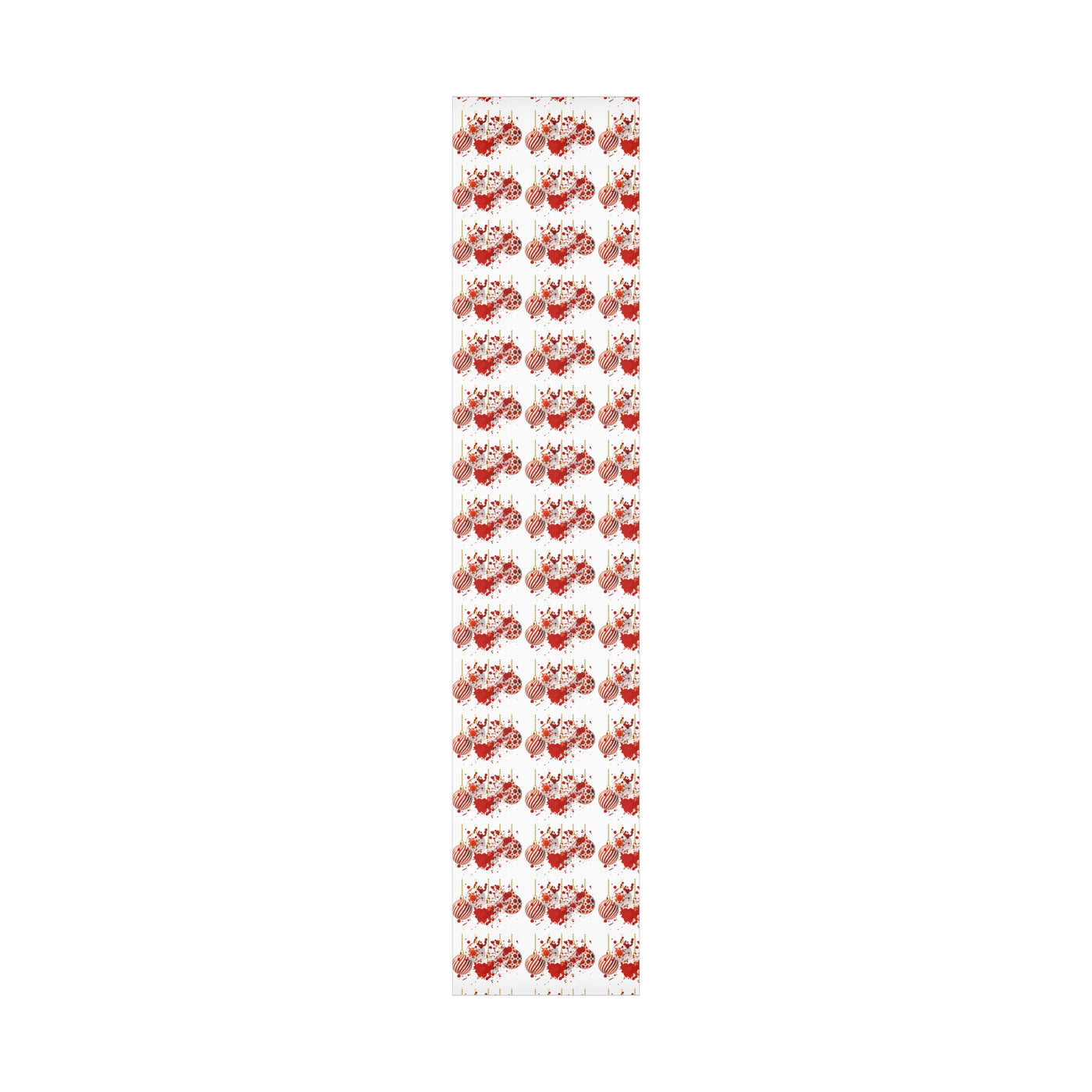 Wrapping Paper: Bloody Baubles | Holiday Crime Theme