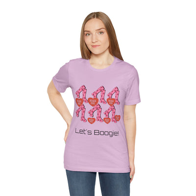 T-Shirt: Let's Boogie! | Jersey Fabric