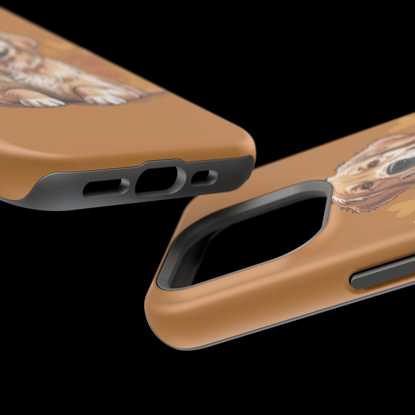 Dog Lover Magnetic Phone Case, Cute Pet Cases for iPhone, Dog-themed Phone Covers, Golden Retriever Case, Gifts for Dog Owners